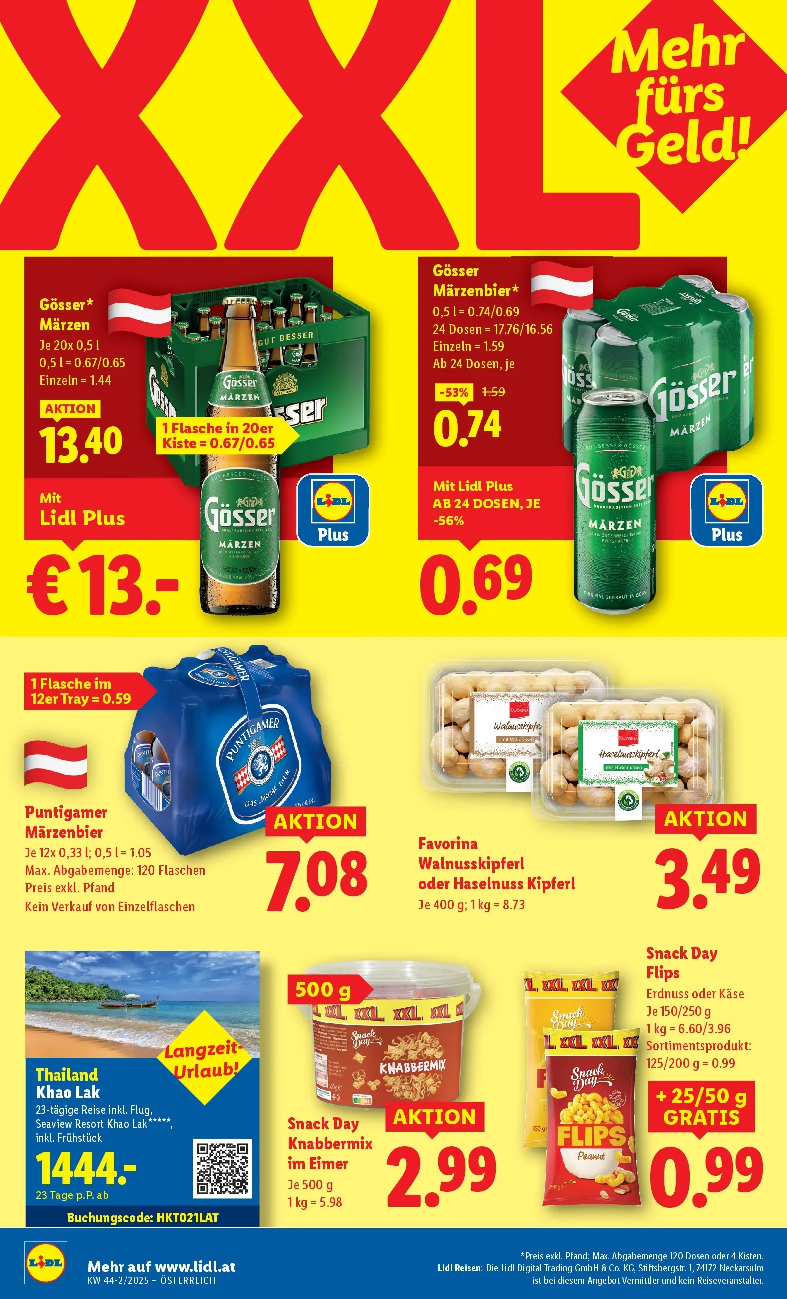 Lidl - Lidl: Flugblatt in deiner Nähe ab 29.10.2025 - Angebote ab donnerstag | Seite: 16 | Produkte: Käse, Bier