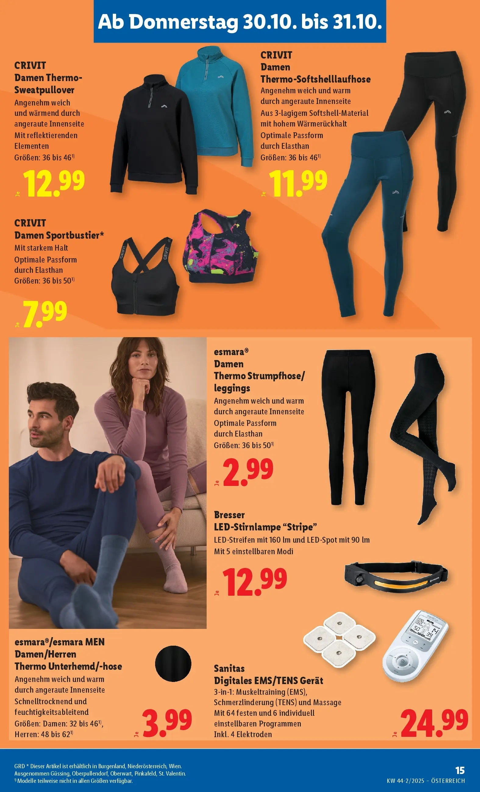 Lidl - Lidl: Flugblatt in deiner Nähe ab 29.10.2025 - Angebote ab donnerstag | Seite: 19 | Produkte: Leggings