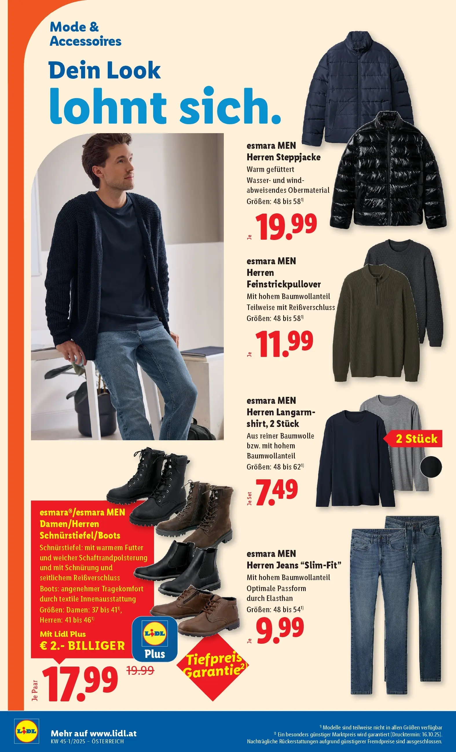 Lidl - Lidl: Flugblatt in deiner Nähe ab 29.10.2025 - Angebote ab donnerstag | Seite: 30 | Produkte: Wasser, Jeans