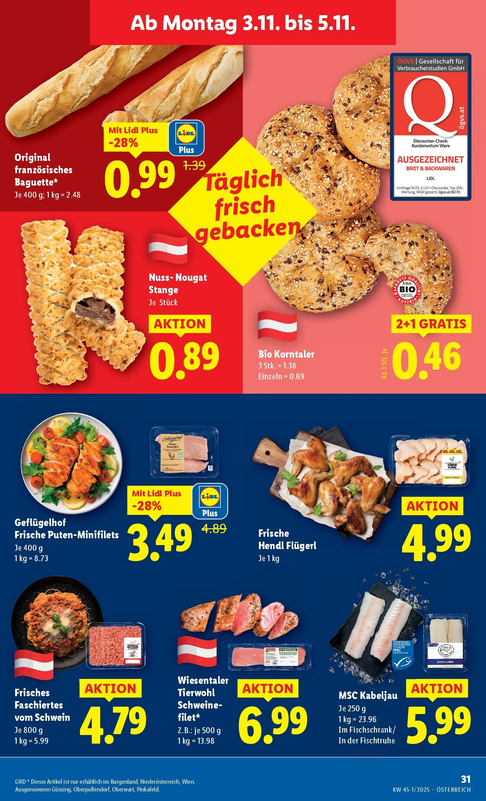 Lidl - Lidl: Flugblatt in deiner Nähe ab 29.10.2025 - Angebote ab donnerstag | Seite: 37 | Produkte: Kabel, Brot