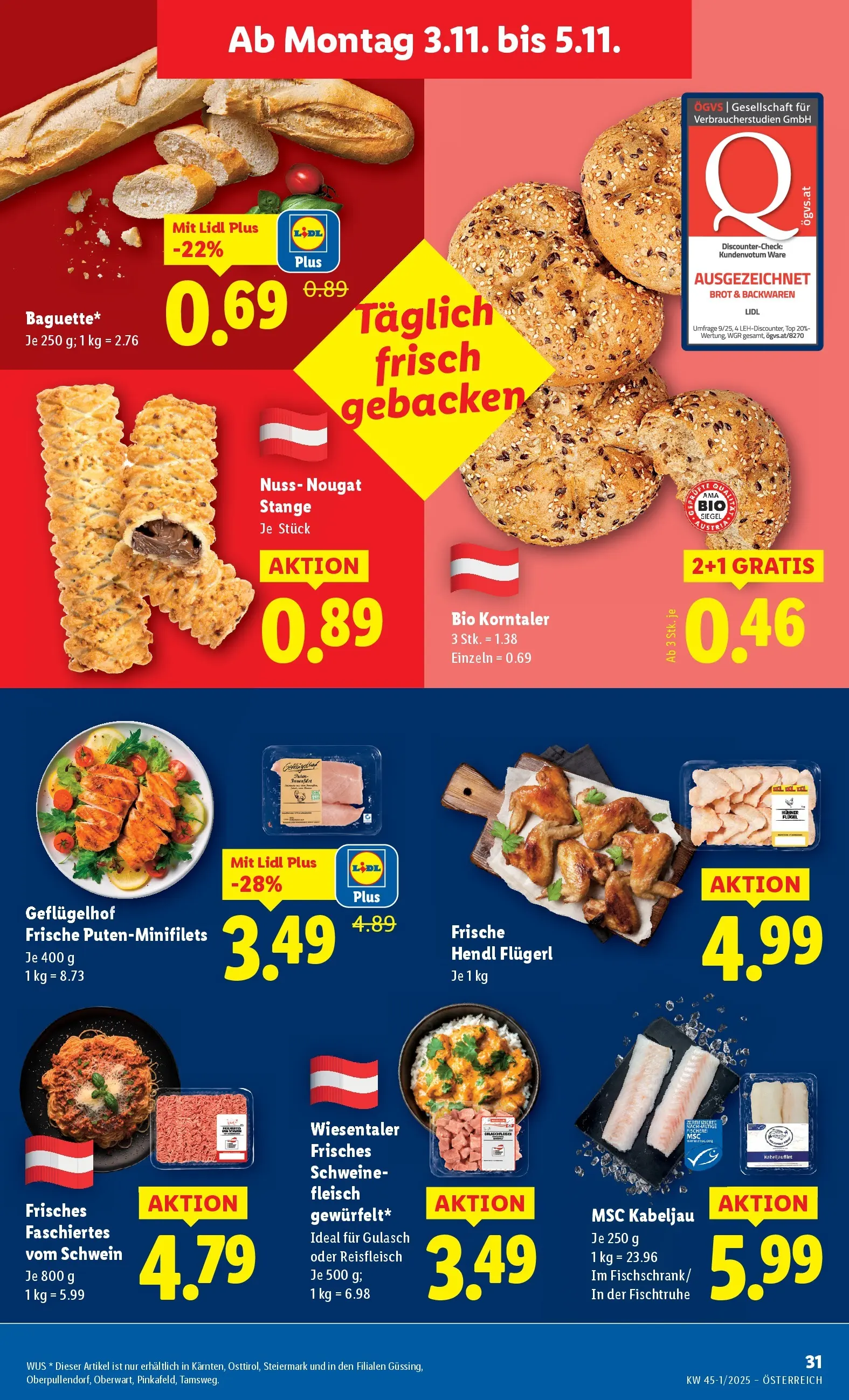 Lidl - Lidl: Flugblatt in deiner Nähe ab 29.10.2025 - Angebote ab donnerstag | Seite: 37 | Produkte: Kabel, Brot