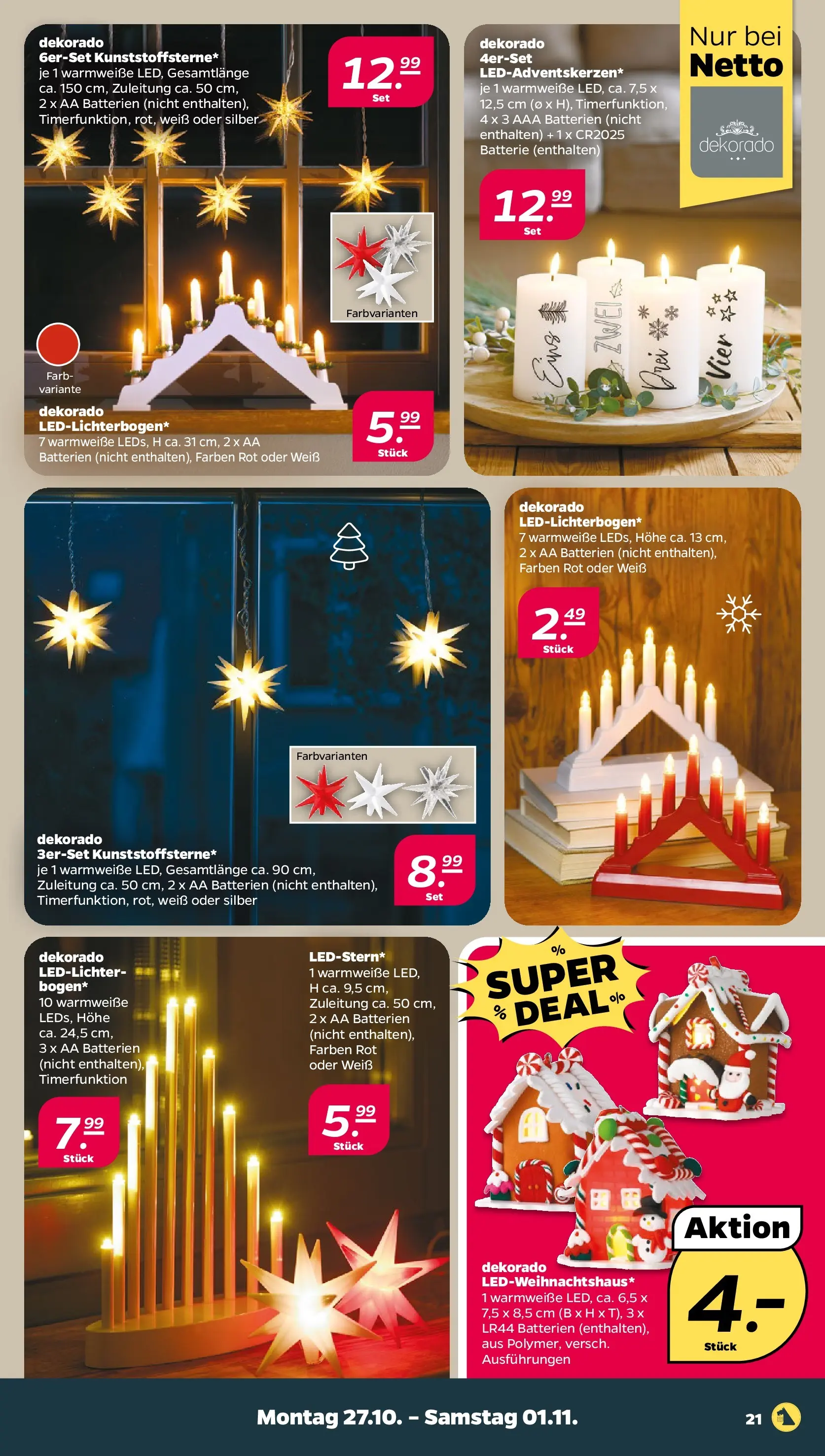 Netto - Netto APS : Wochenangebote ab 26.10.2025 → Angebote nächste Woche | Seite: 23 | Produkte: Batterien, Batterie