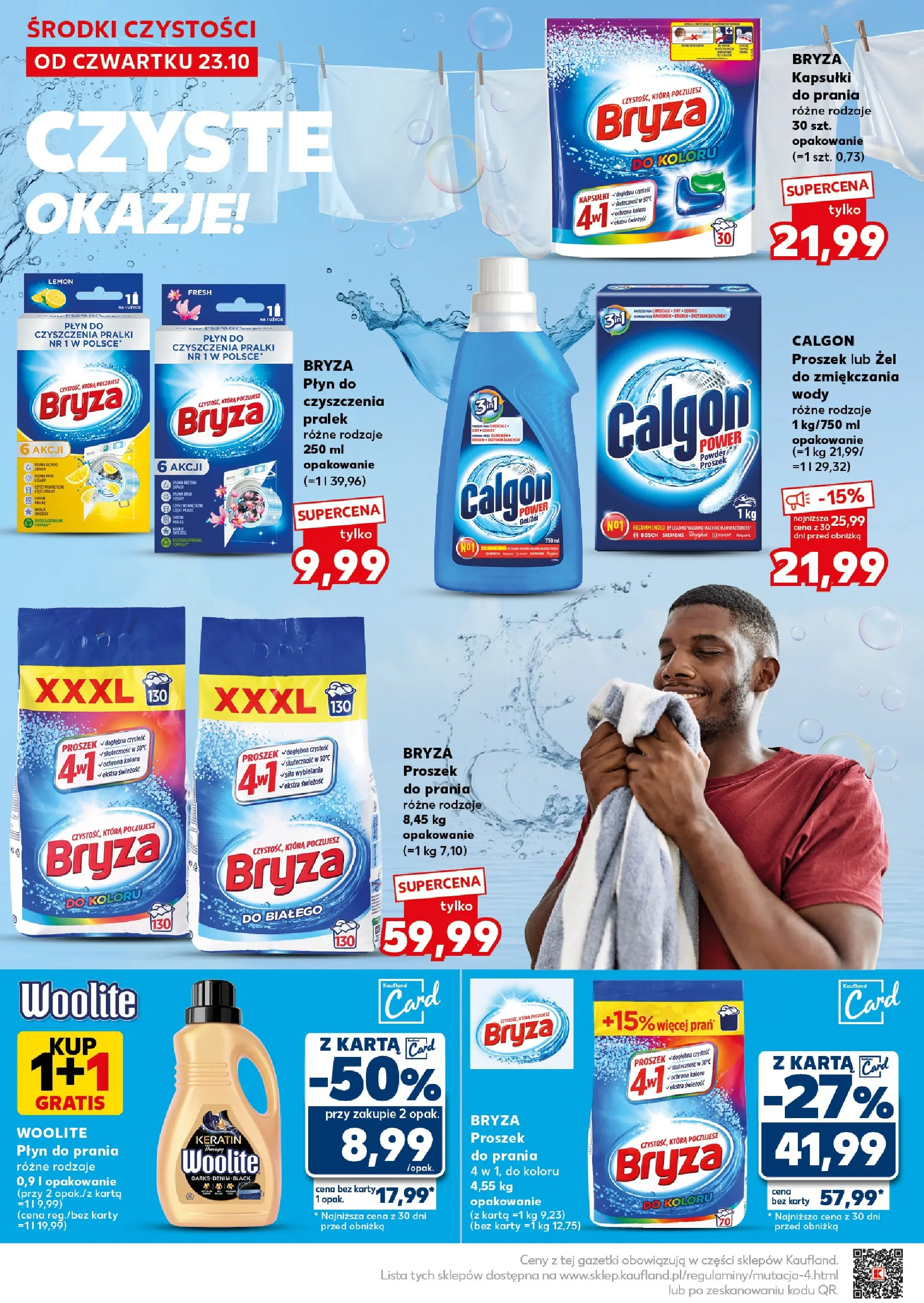 Kaufland - Kaufland Super Sobota ważne 25.10 od 23.10.2025 - od jutra PDF | Strona: 24 | Produkty: Karta, Calgon