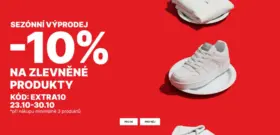 Sezónní výprodej -10% na zlevněné produkty