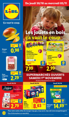 LIDL - Prévisualisation de LIDL catalogue semaine 44 valide à partir de 30.10.2025 LIDL - Prévisualisation de LIDL catalogue semaine 44 valide à partir de 30.10.2025