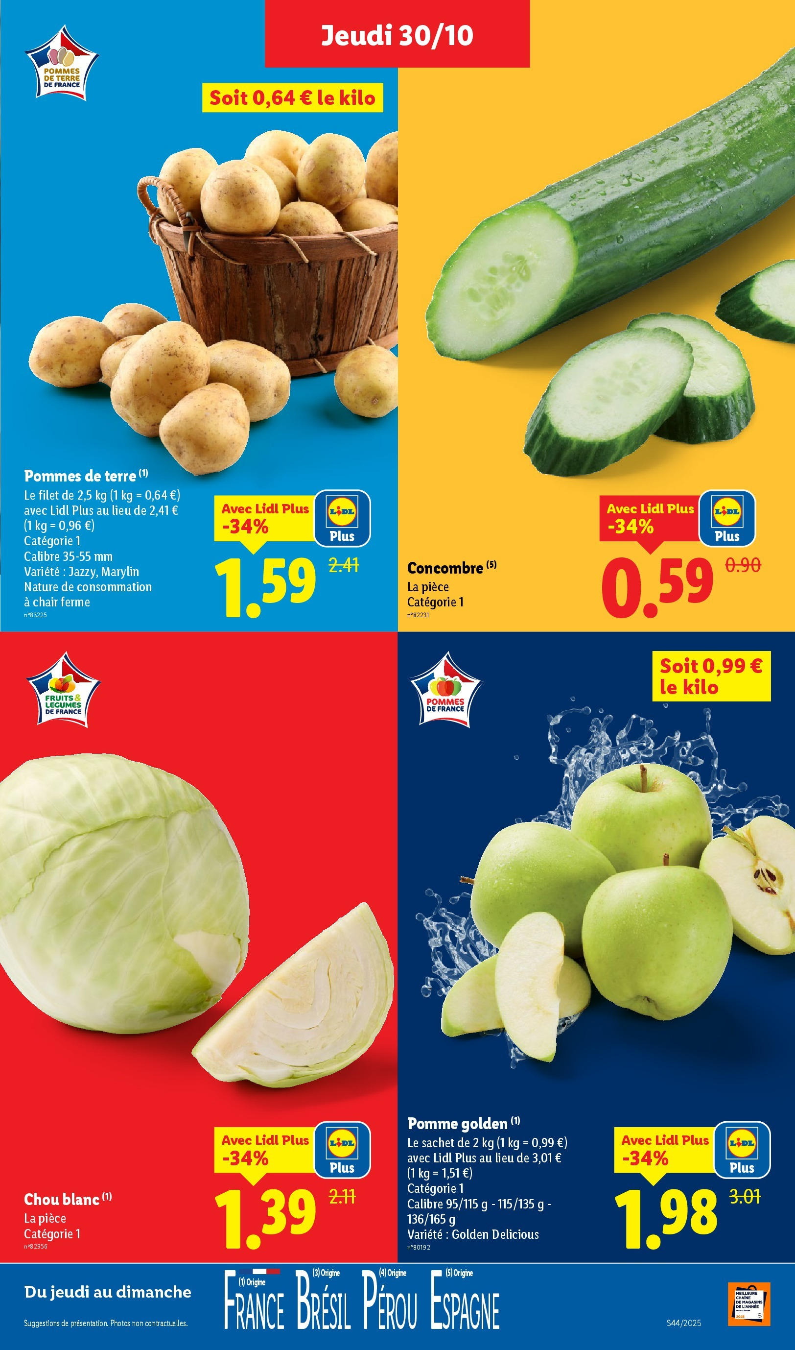 Catalogue LIDL du 29/10/2025 | Promo prospectus en ligne | Page: 3 Catalogue LIDL du 29/10/2025 | Promo prospectus en ligne | Page: 3