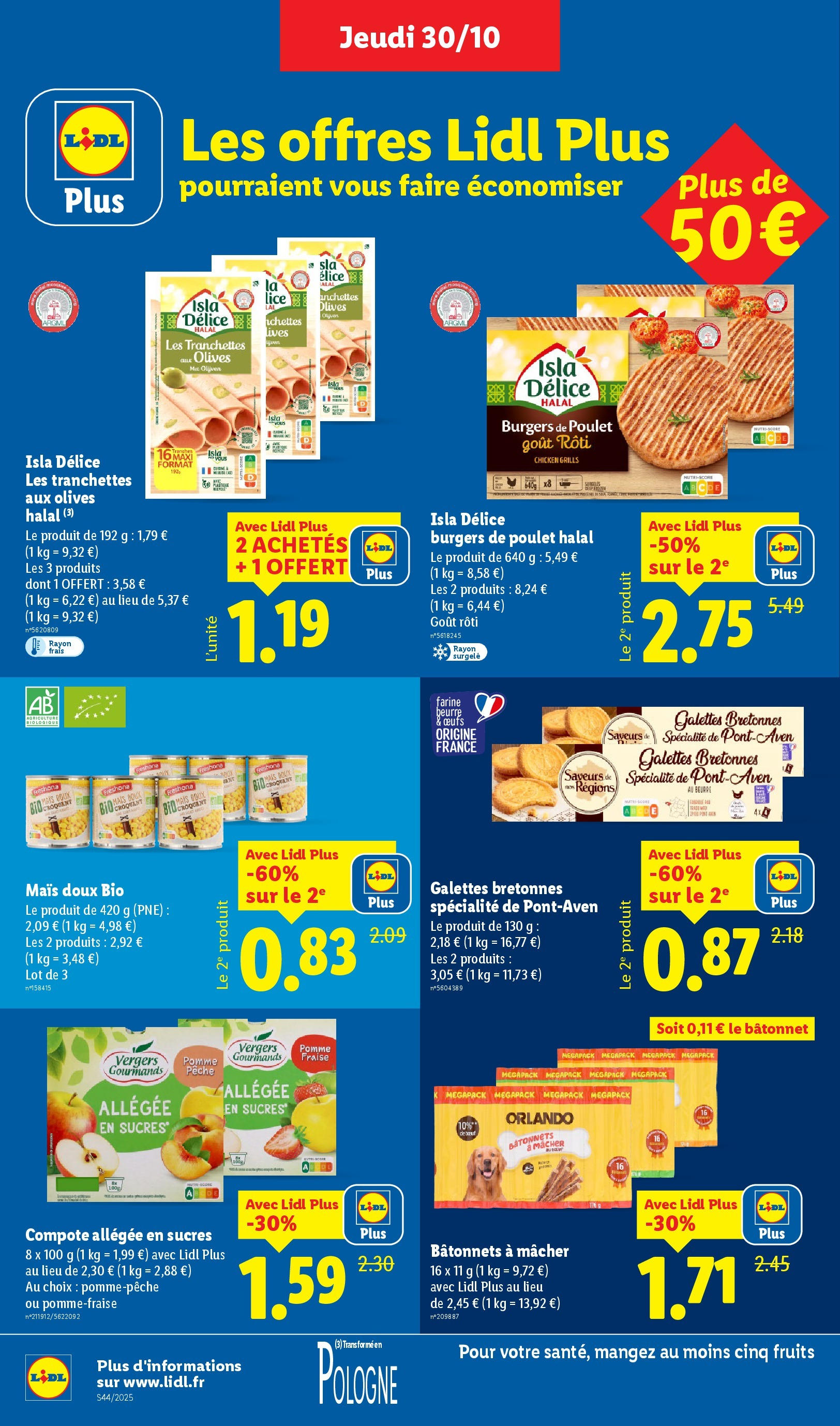 Catalogue LIDL du 29/10/2025 | Promo prospectus en ligne | Page: 8 Catalogue LIDL du 29/10/2025 | Promo prospectus en ligne | Page: 8