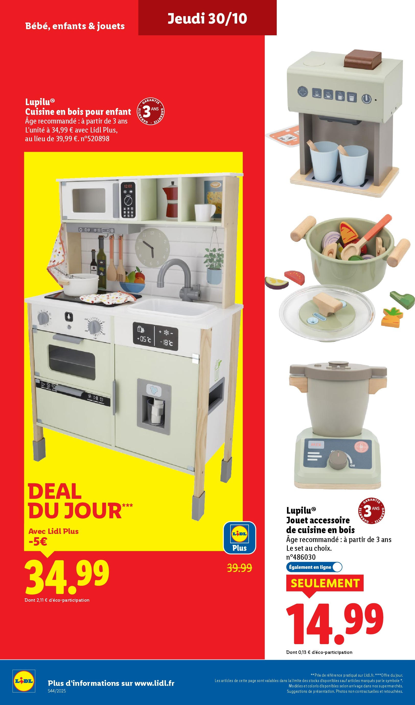 Catalogue LIDL du 29/10/2025 | Promo prospectus en ligne | Page: 38 Catalogue LIDL du 29/10/2025 | Promo prospectus en ligne | Page: 38