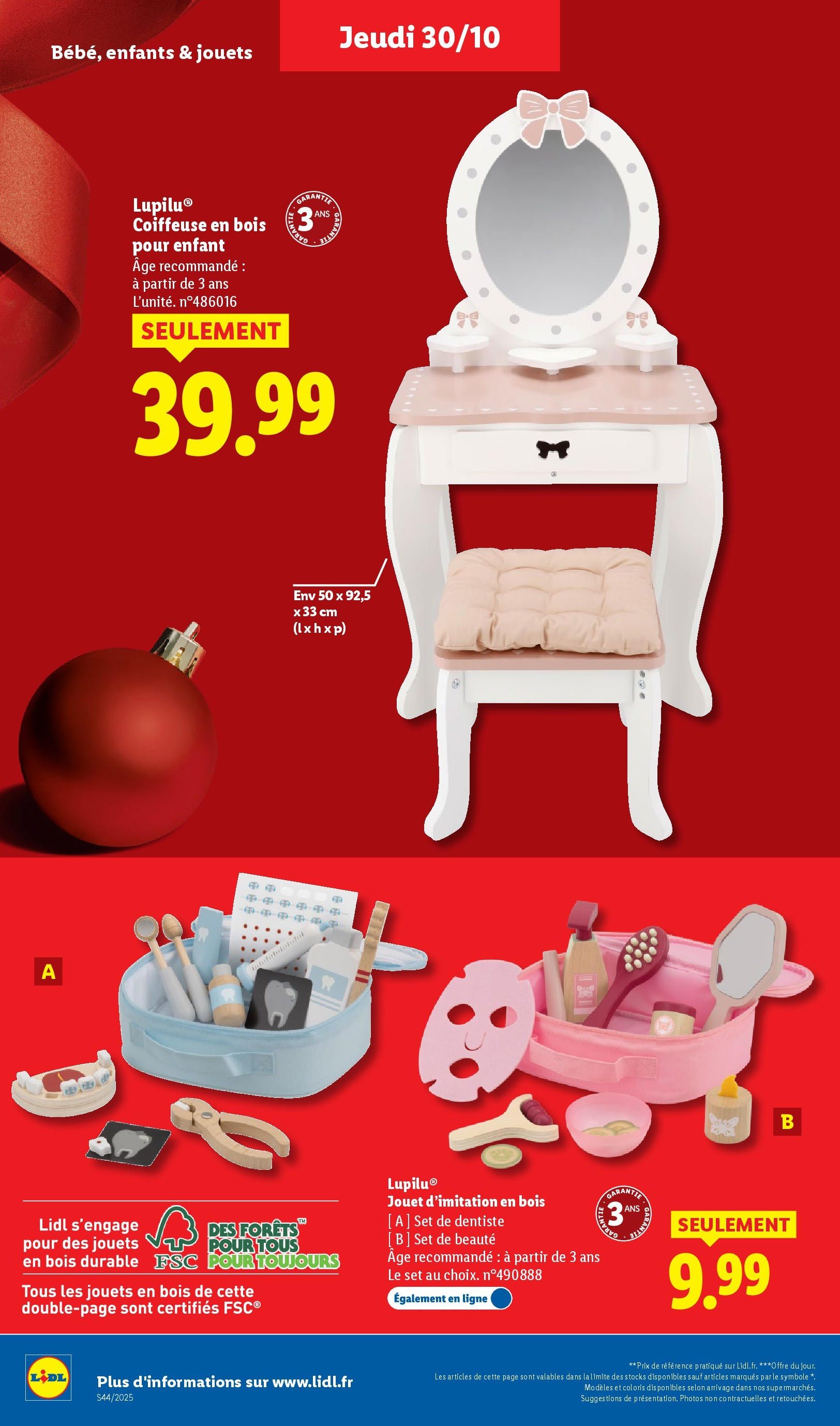 Catalogue LIDL du 29/10/2025 | Promo prospectus en ligne | Page: 40 Catalogue LIDL du 29/10/2025 | Promo prospectus en ligne | Page: 40