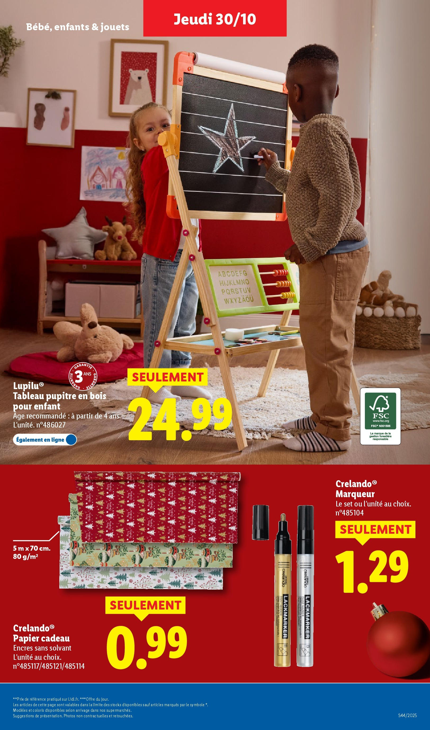 Catalogue LIDL du 29/10/2025 | Promo prospectus en ligne | Page: 43 Catalogue LIDL du 29/10/2025 | Promo prospectus en ligne | Page: 43