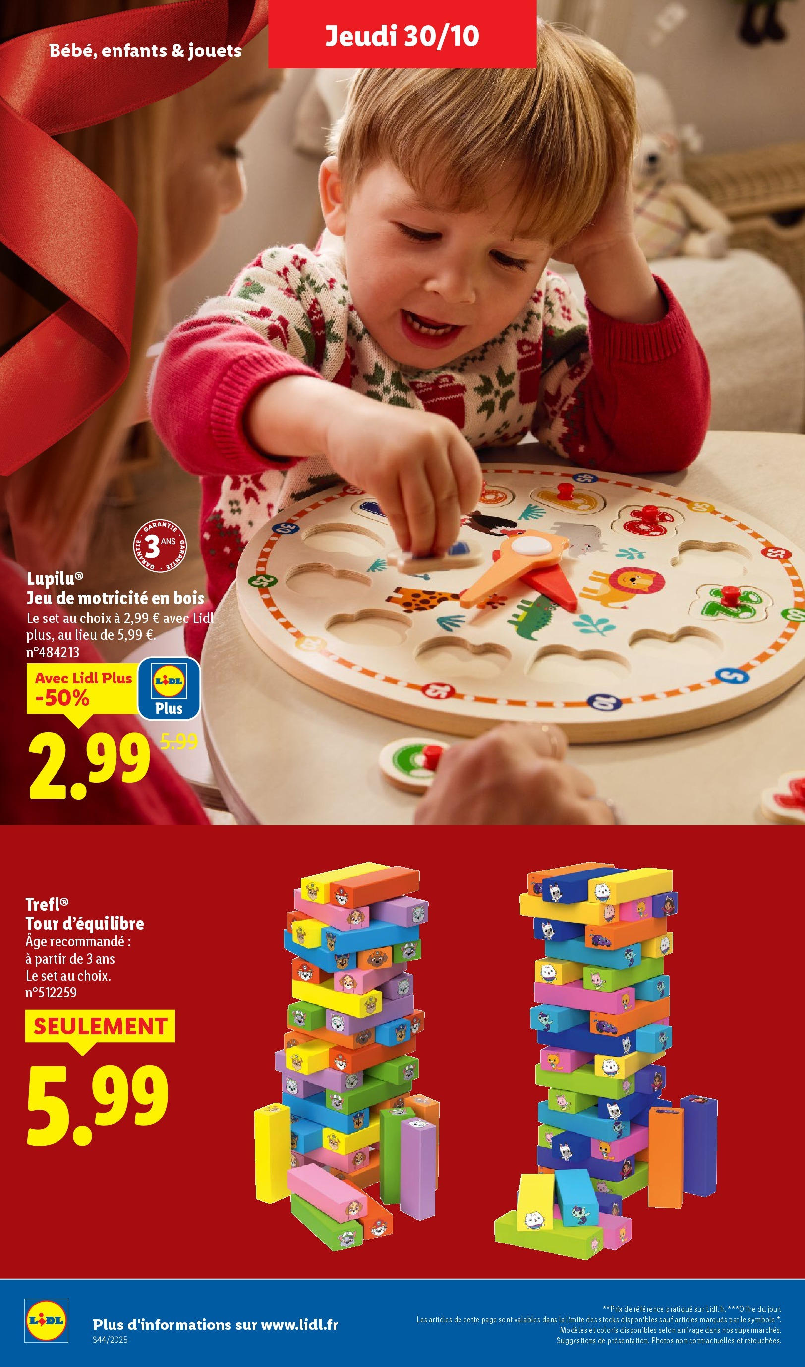 Catalogue LIDL du 29/10/2025 | Promo prospectus en ligne | Page: 44 Catalogue LIDL du 29/10/2025 | Promo prospectus en ligne | Page: 44