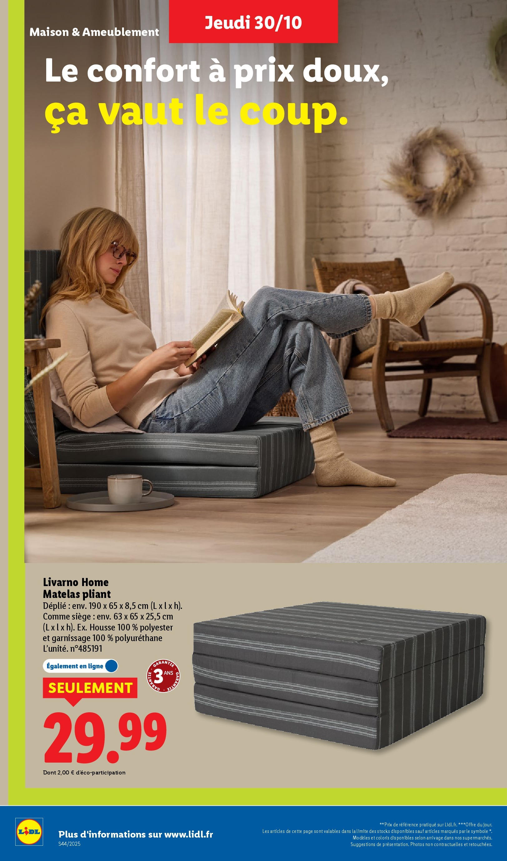 Catalogue LIDL du 29/10/2025 | Promo prospectus en ligne | Page: 46 Catalogue LIDL du 29/10/2025 | Promo prospectus en ligne | Page: 46