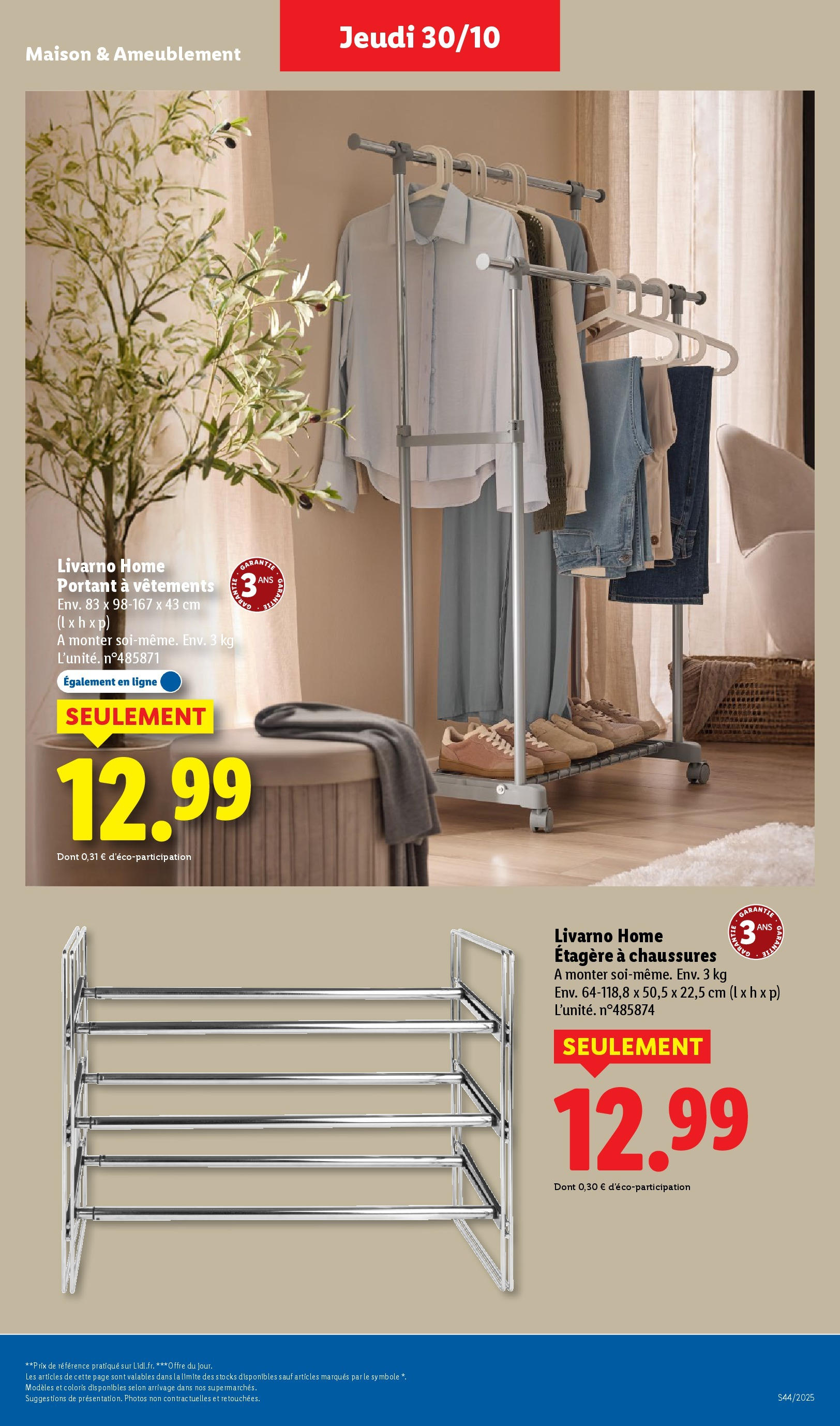 Catalogue LIDL du 29/10/2025 | Promo prospectus en ligne | Page: 47 Catalogue LIDL du 29/10/2025 | Promo prospectus en ligne | Page: 47