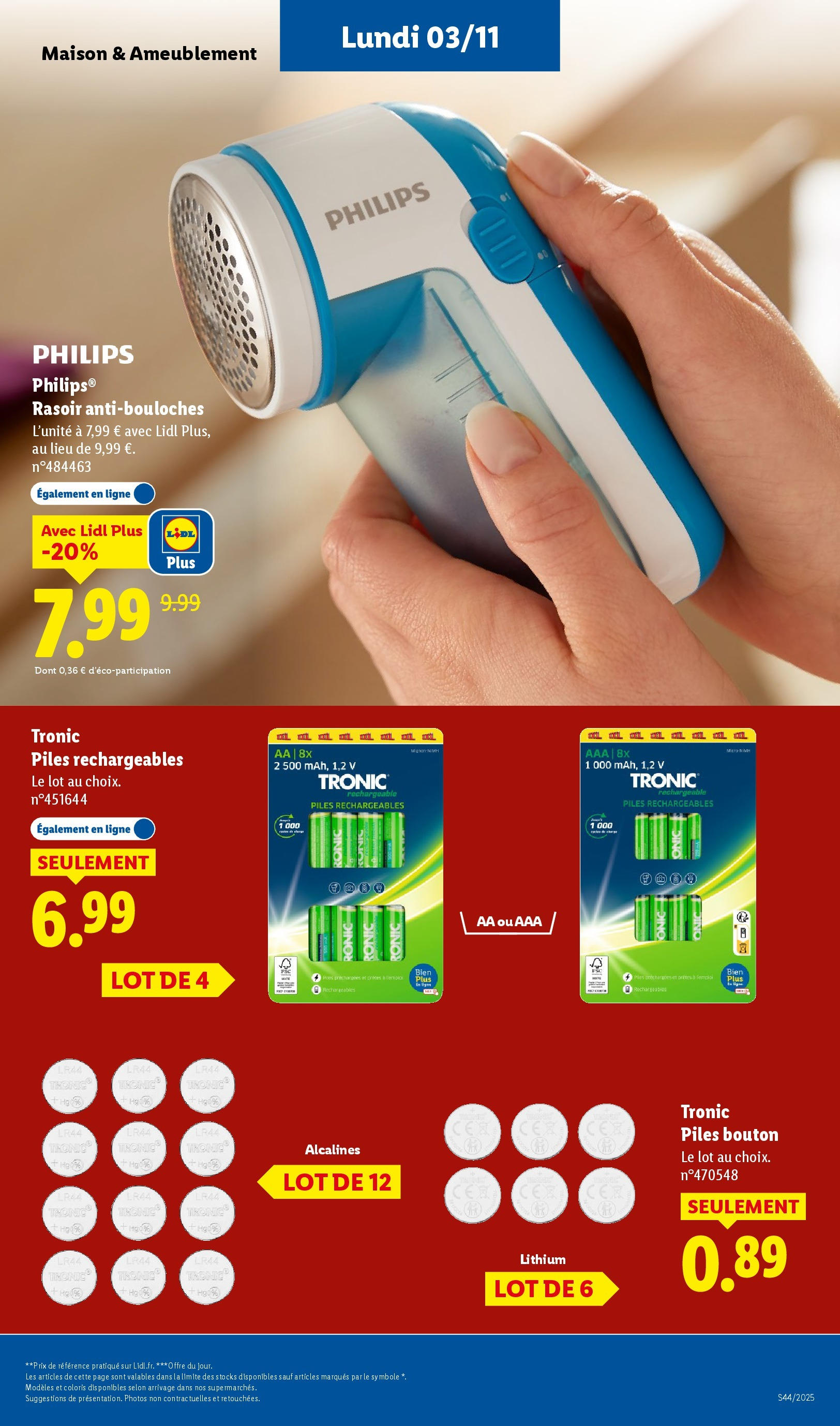 Catalogue LIDL du 29/10/2025 | Promo prospectus en ligne | Page: 56 Catalogue LIDL du 29/10/2025 | Promo prospectus en ligne | Page: 56