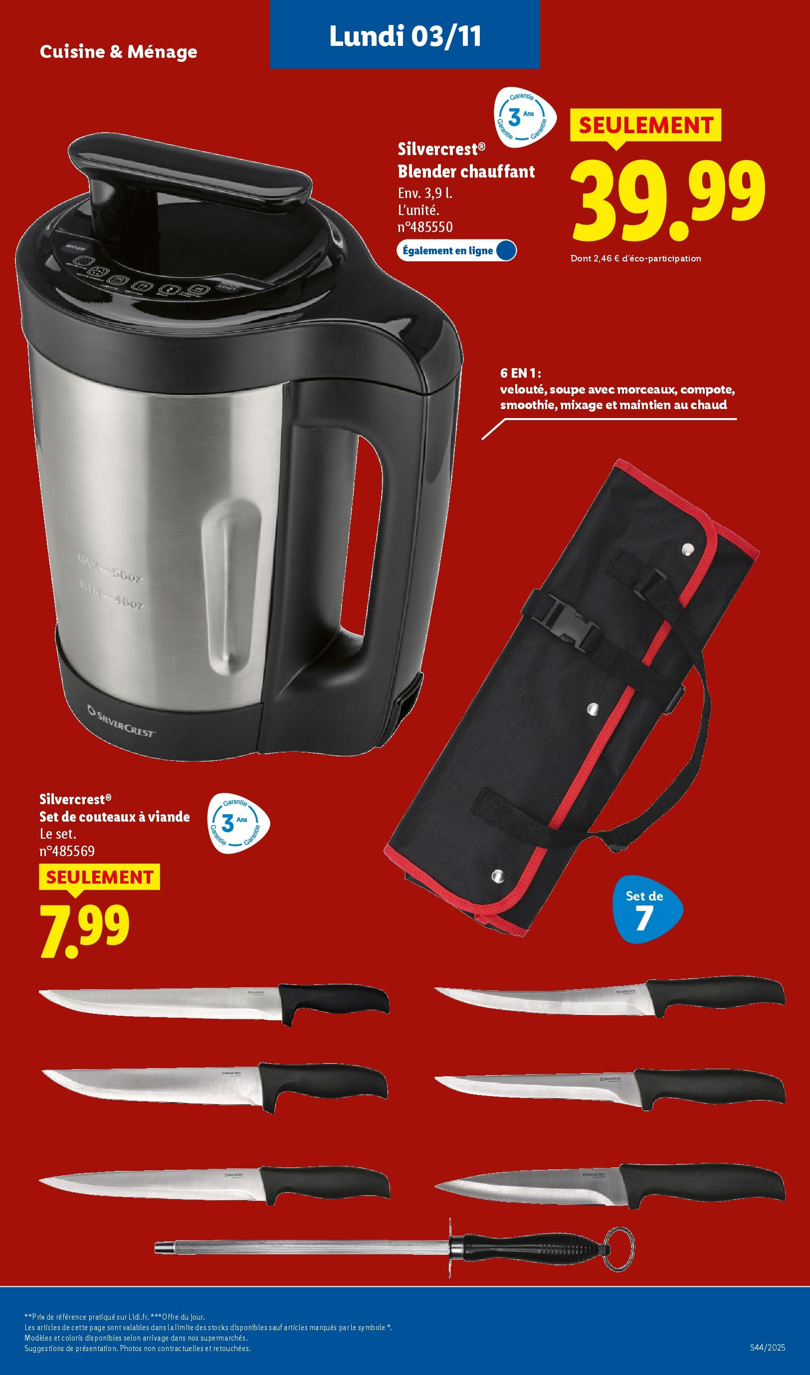 Catalogue LIDL du 29/10/2025 | Promo prospectus en ligne | Page: 64 Catalogue LIDL du 29/10/2025 | Promo prospectus en ligne | Page: 64