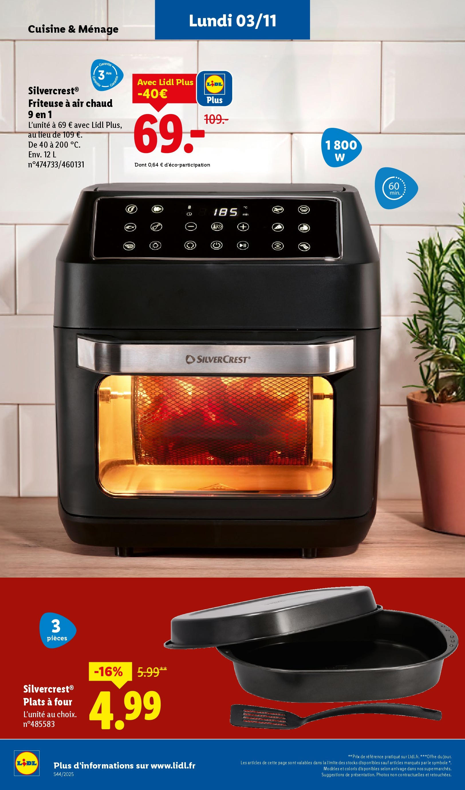 Catalogue LIDL du 29/10/2025 | Promo prospectus en ligne | Page: 65 Catalogue LIDL du 29/10/2025 | Promo prospectus en ligne | Page: 65