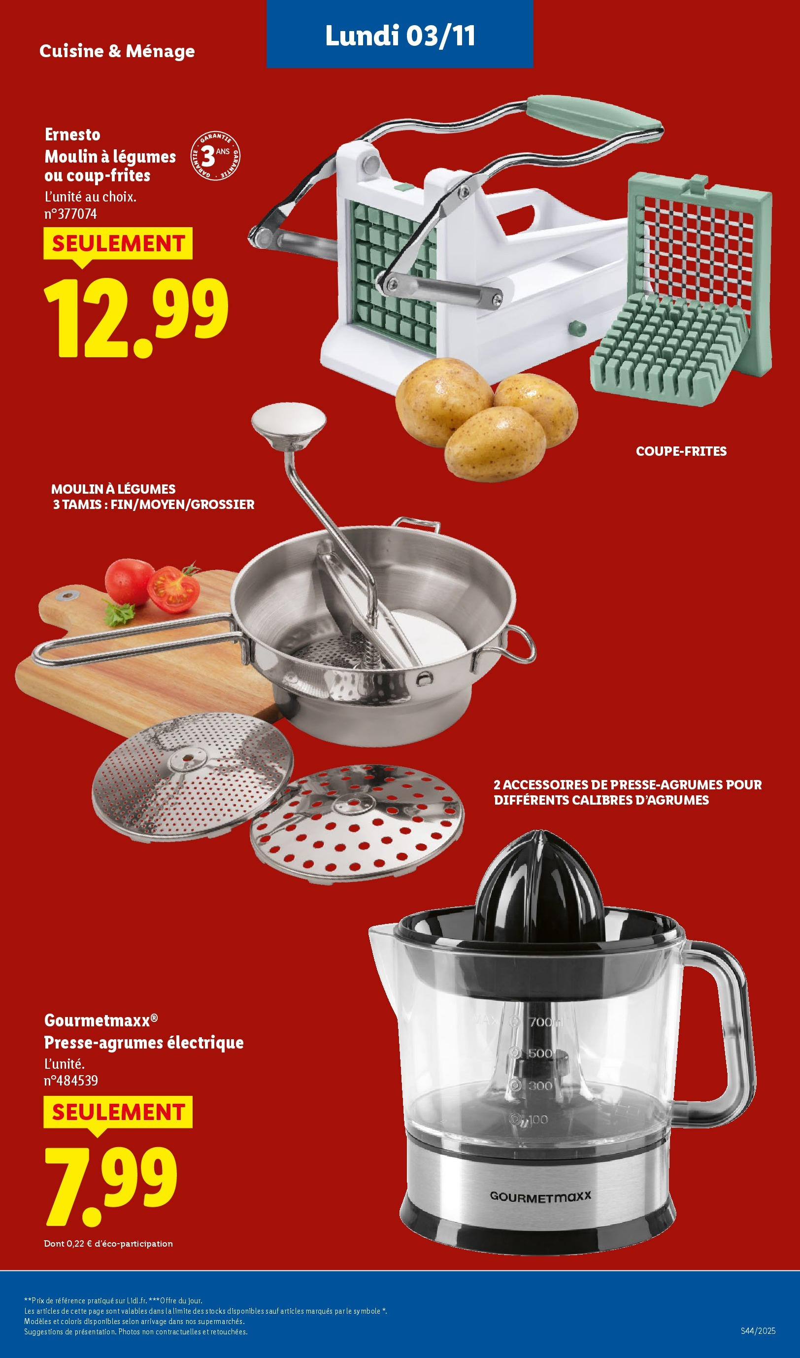 Catalogue LIDL du 29/10/2025 | Promo prospectus en ligne | Page: 72 Catalogue LIDL du 29/10/2025 | Promo prospectus en ligne | Page: 72