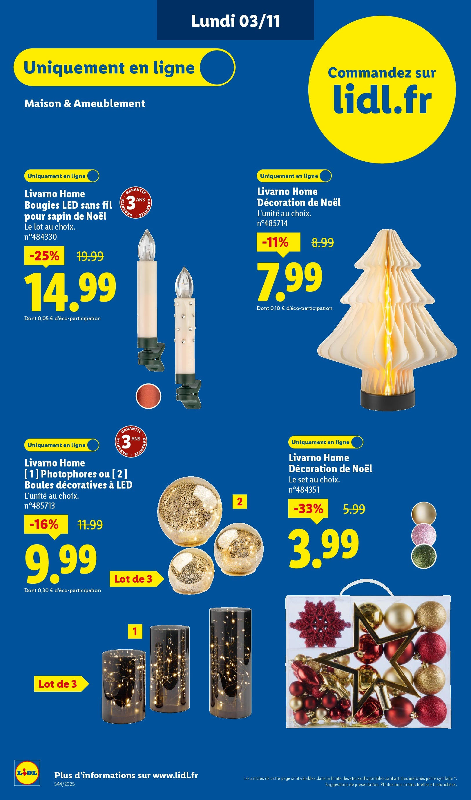 Catalogue LIDL du 29/10/2025 | Promo prospectus en ligne | Page: 76 Catalogue LIDL du 29/10/2025 | Promo prospectus en ligne | Page: 76