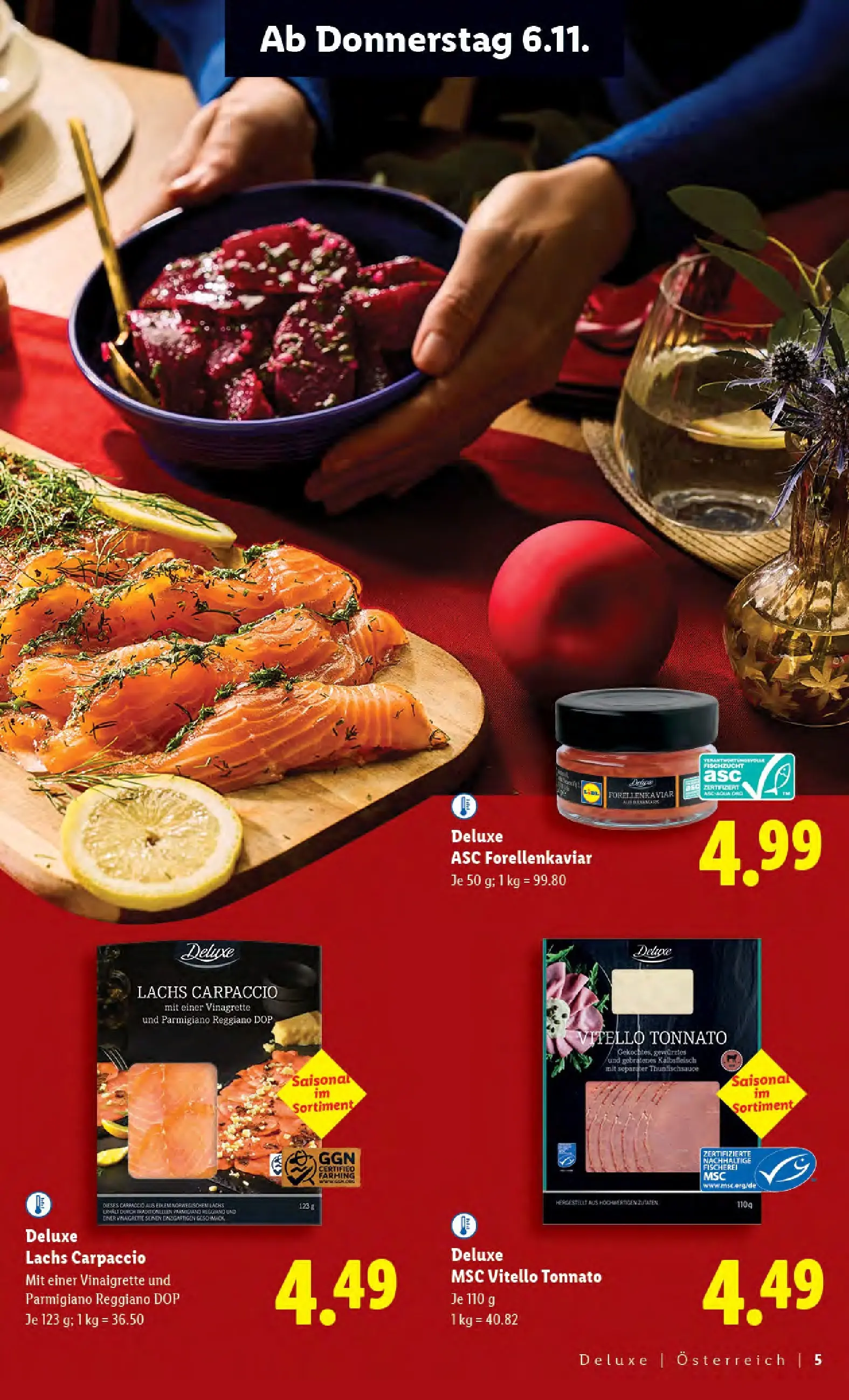 Lidl - Lidl: Deluxe Xmas Magazin ab 31.10.2025 - Angebote ab donnerstag | Seite: 5