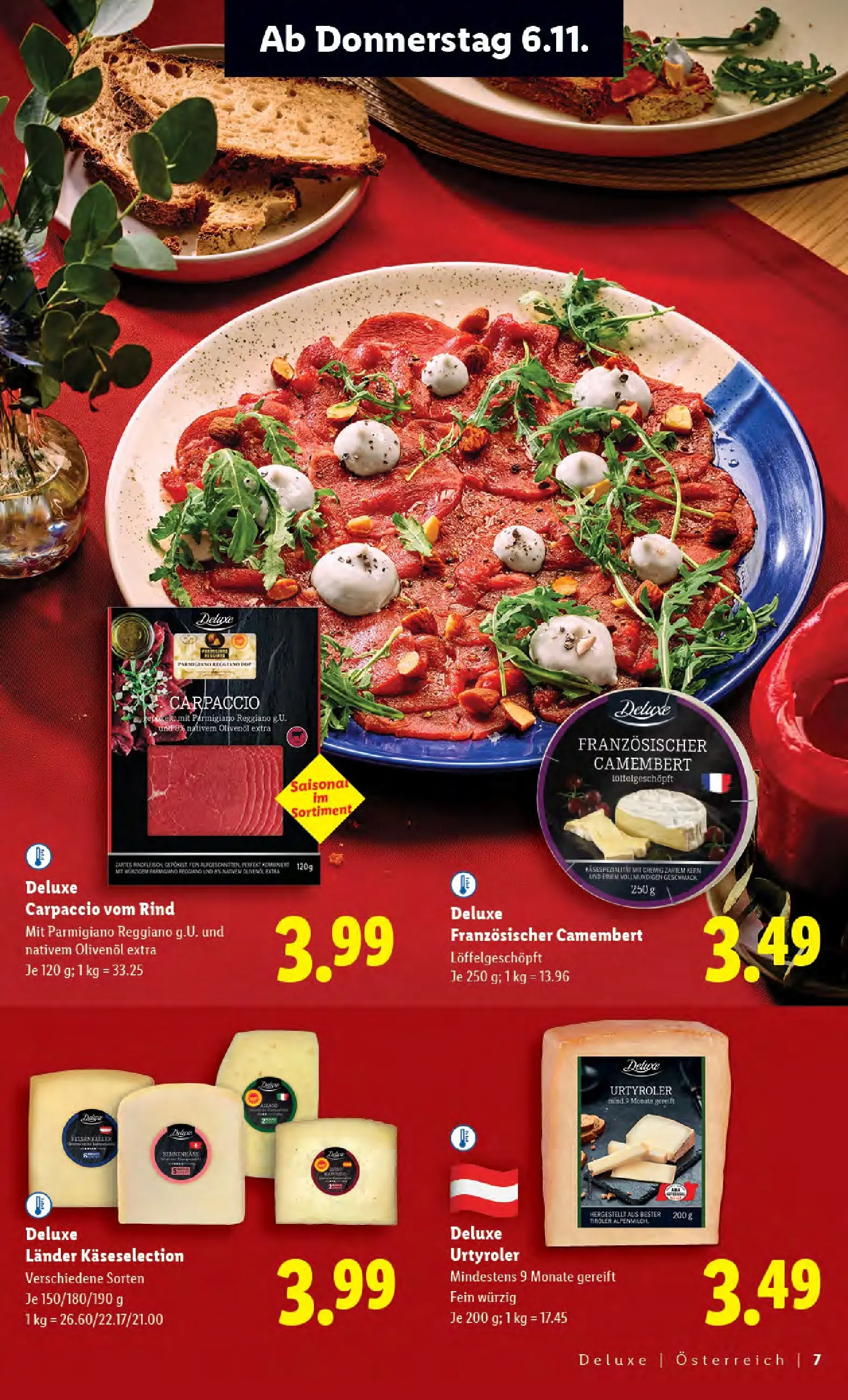 Lidl - Lidl: Deluxe Xmas Magazin ab 31.10.2025 - Angebote ab donnerstag | Seite: 7