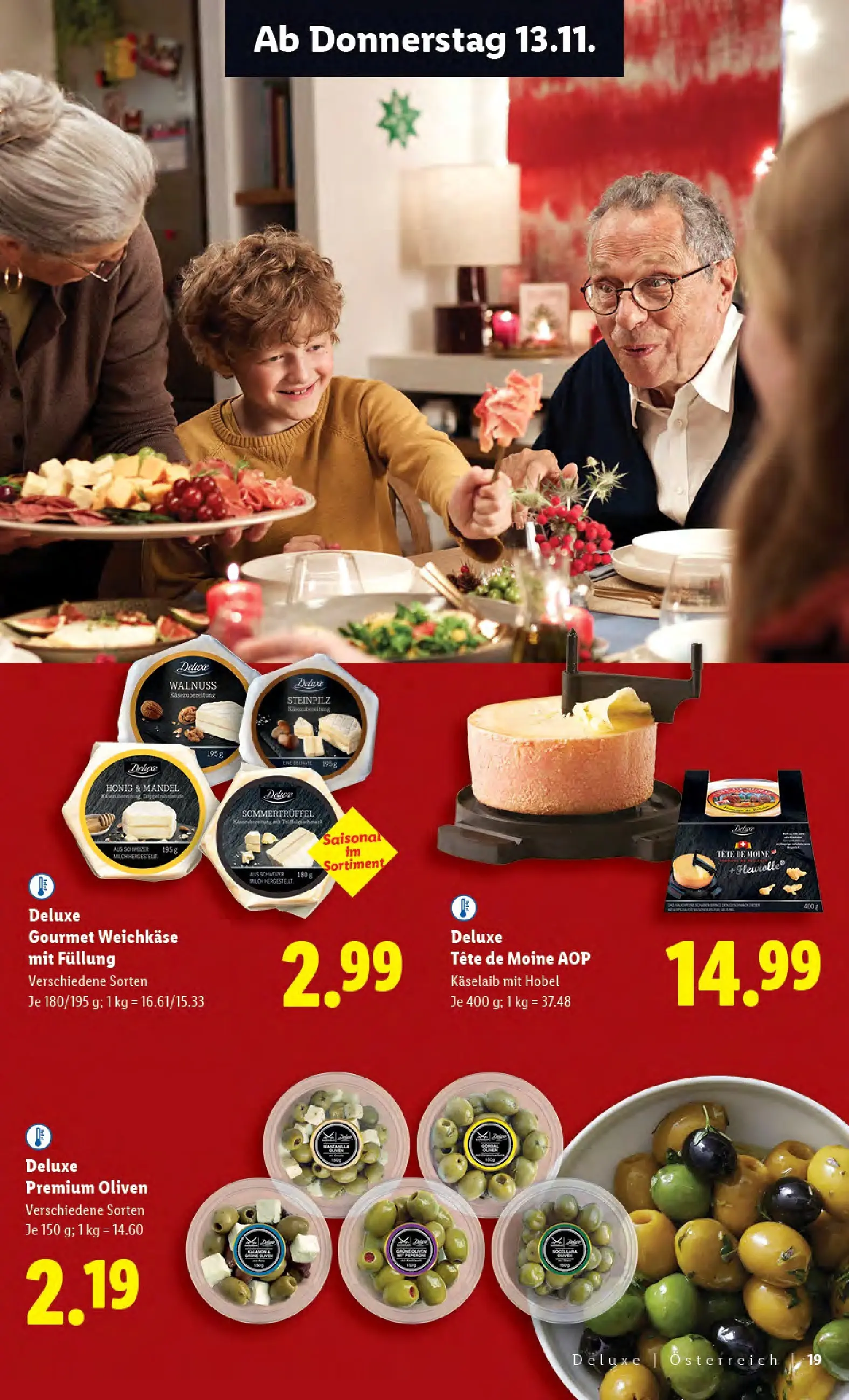 Lidl - Lidl: Deluxe Xmas Magazin ab 31.10.2025 - Angebote ab donnerstag | Seite: 19 | Produkte: Szeder, Hobel