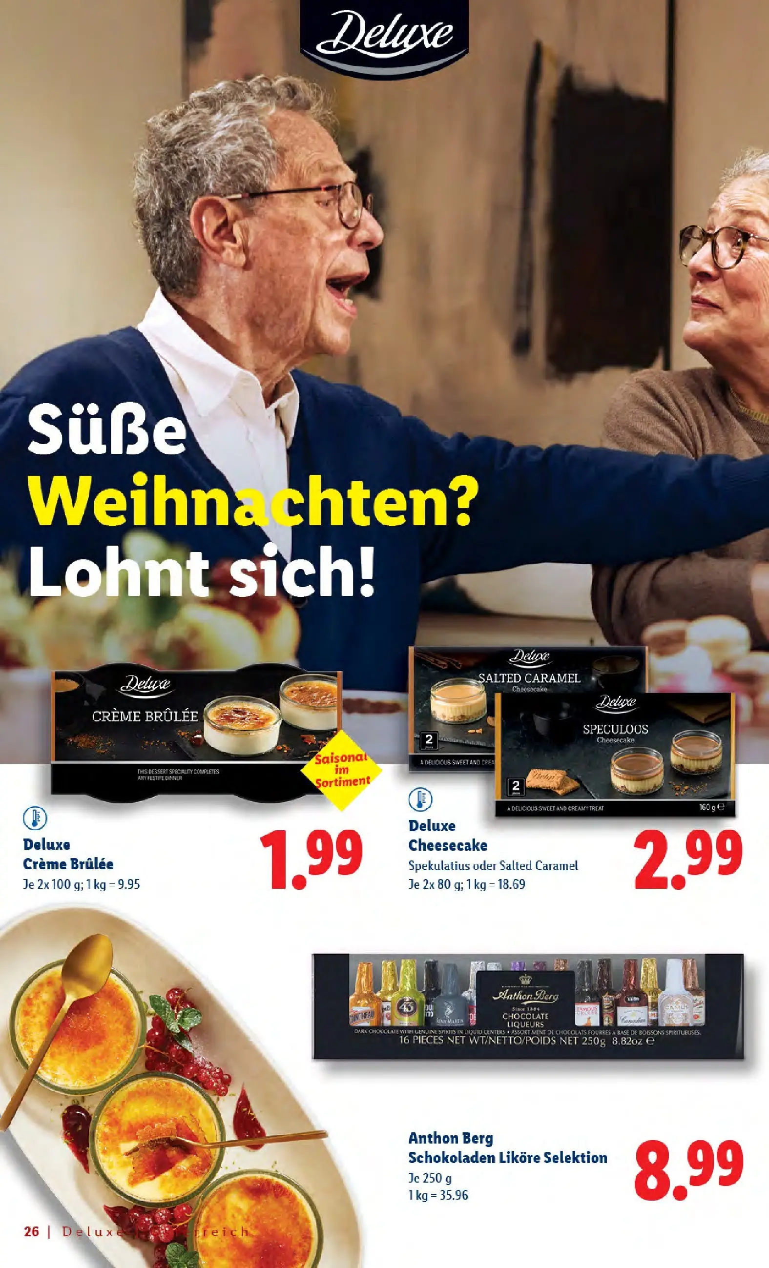 Lidl - Lidl: Deluxe Xmas Magazin ab 31.10.2025 - Angebote ab donnerstag | Seite: 26 | Produkte: Creme