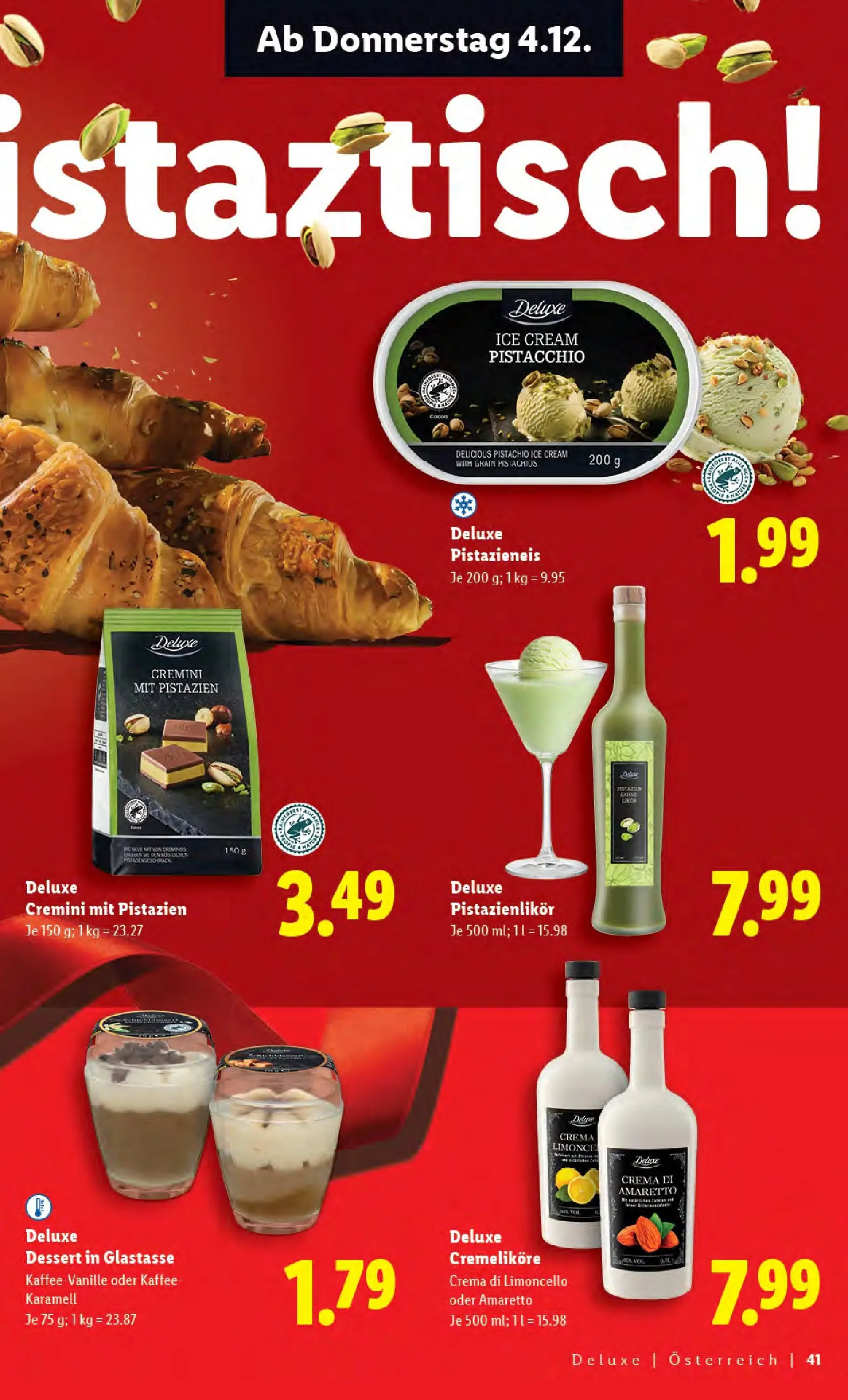 Lidl - Lidl: Deluxe Xmas Magazin ab 31.10.2025 - Angebote ab donnerstag | Seite: 41 | Produkte: Kaffee