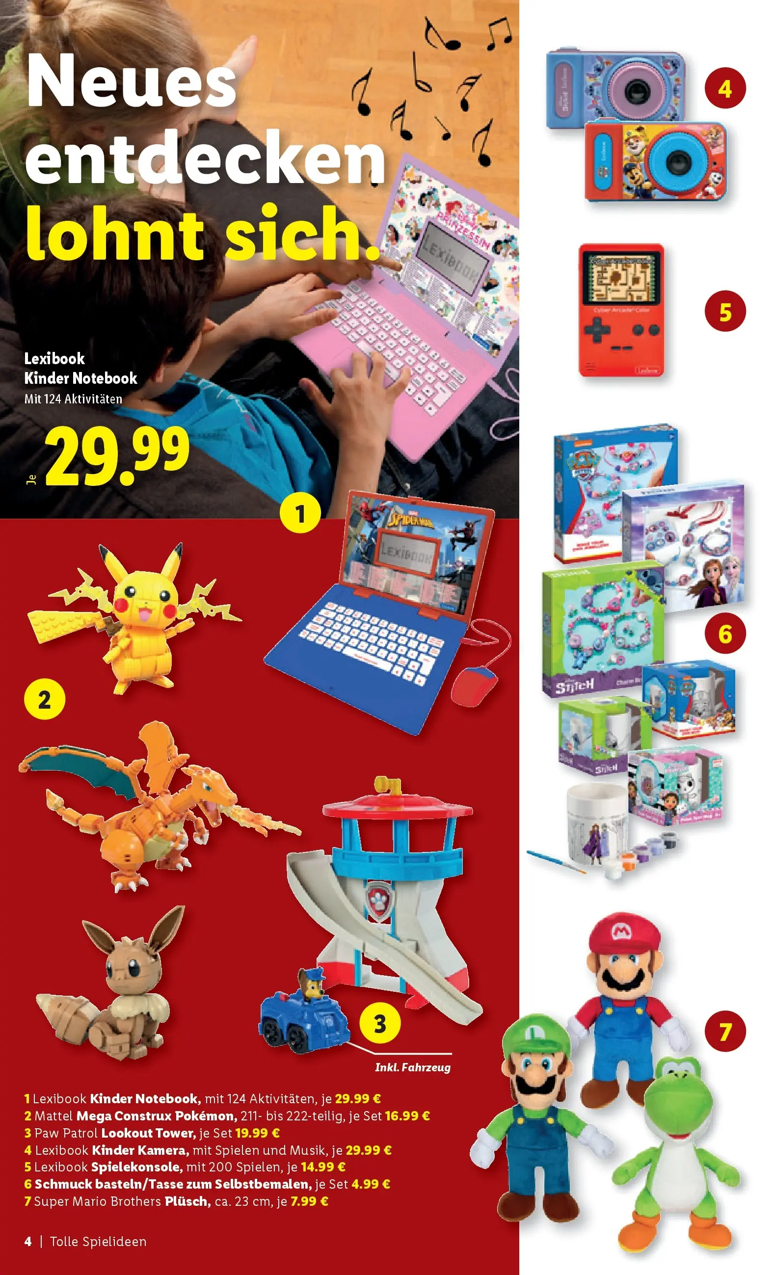 Lidl - Lidl: Spielwarenmagazin 2025 ab 25.10.2025 - Angebote ab donnerstag | Seite: 4