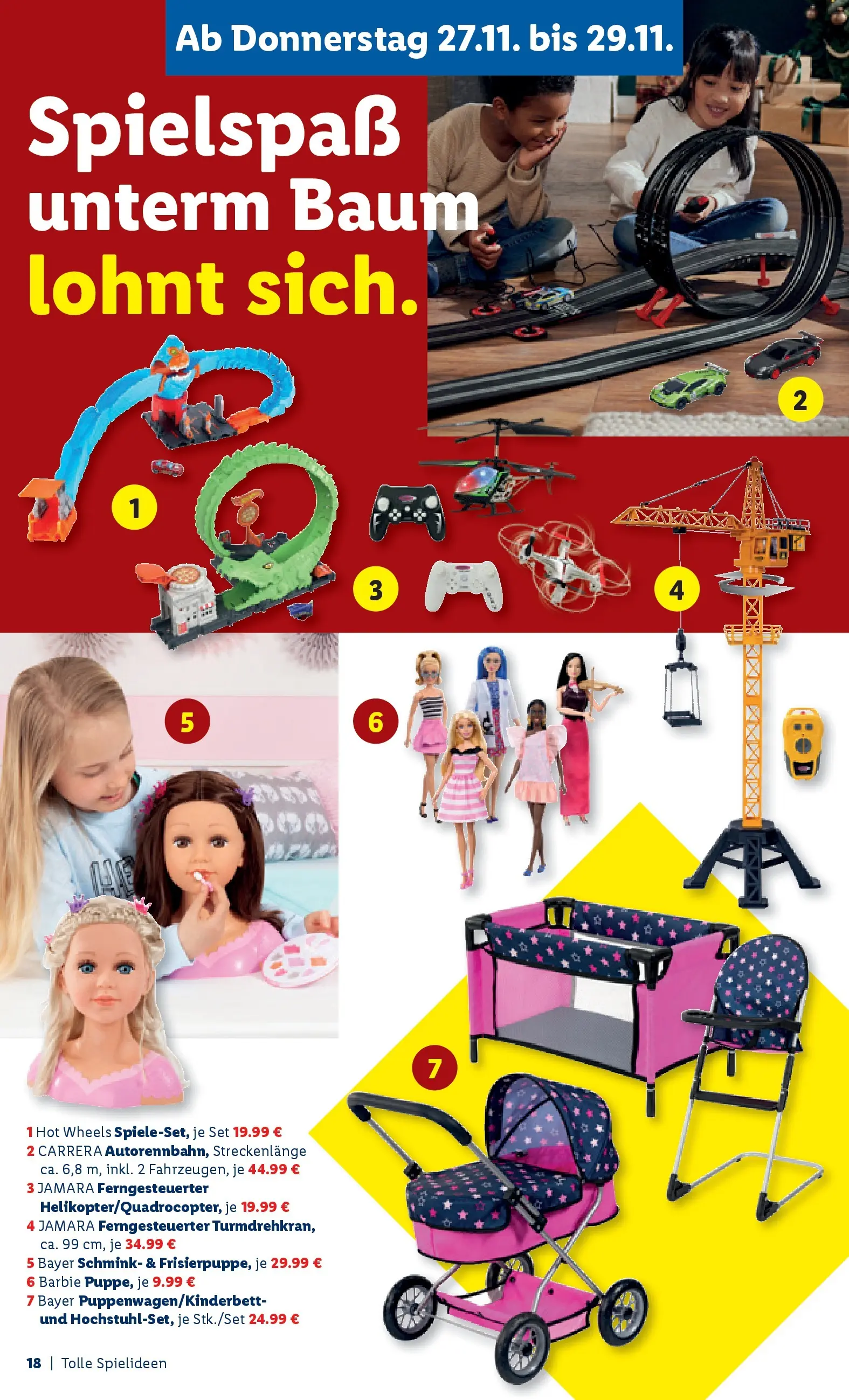 Lidl - Lidl: Spielwarenmagazin 2025 ab 25.10.2025 - Angebote ab donnerstag | Seite: 18