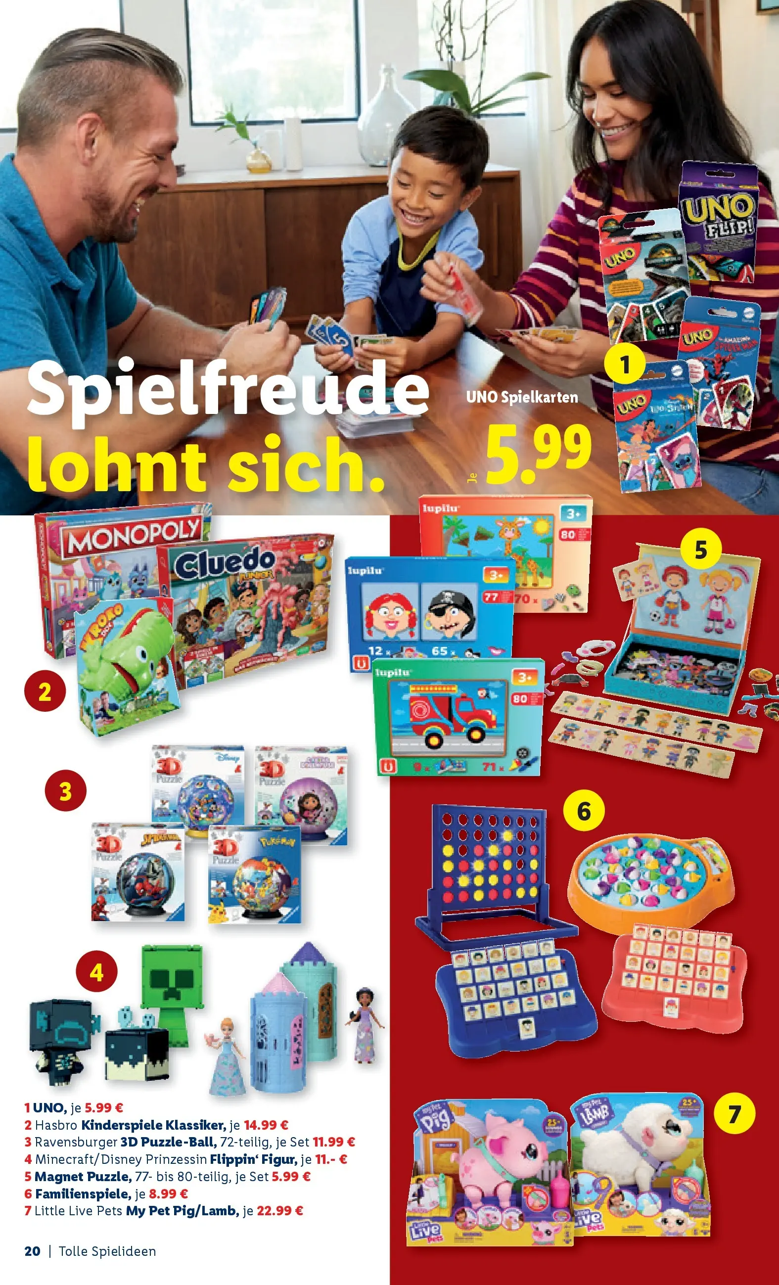 Lidl - Lidl: Spielwarenmagazin 2025 ab 25.10.2025 - Angebote ab donnerstag | Seite: 20
