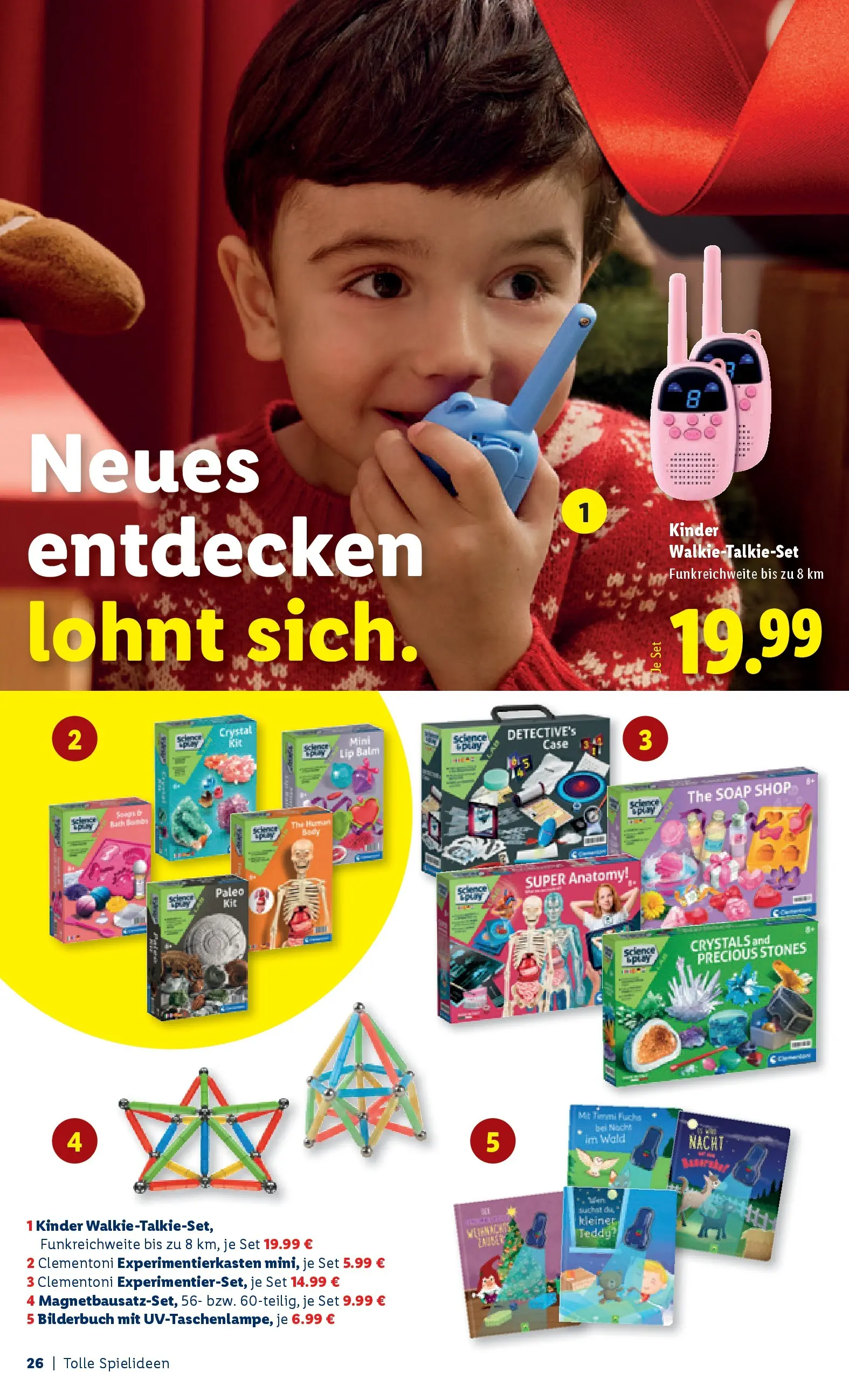 Lidl - Lidl: Spielwarenmagazin 2025 ab 25.10.2025 - Angebote ab donnerstag | Seite: 26