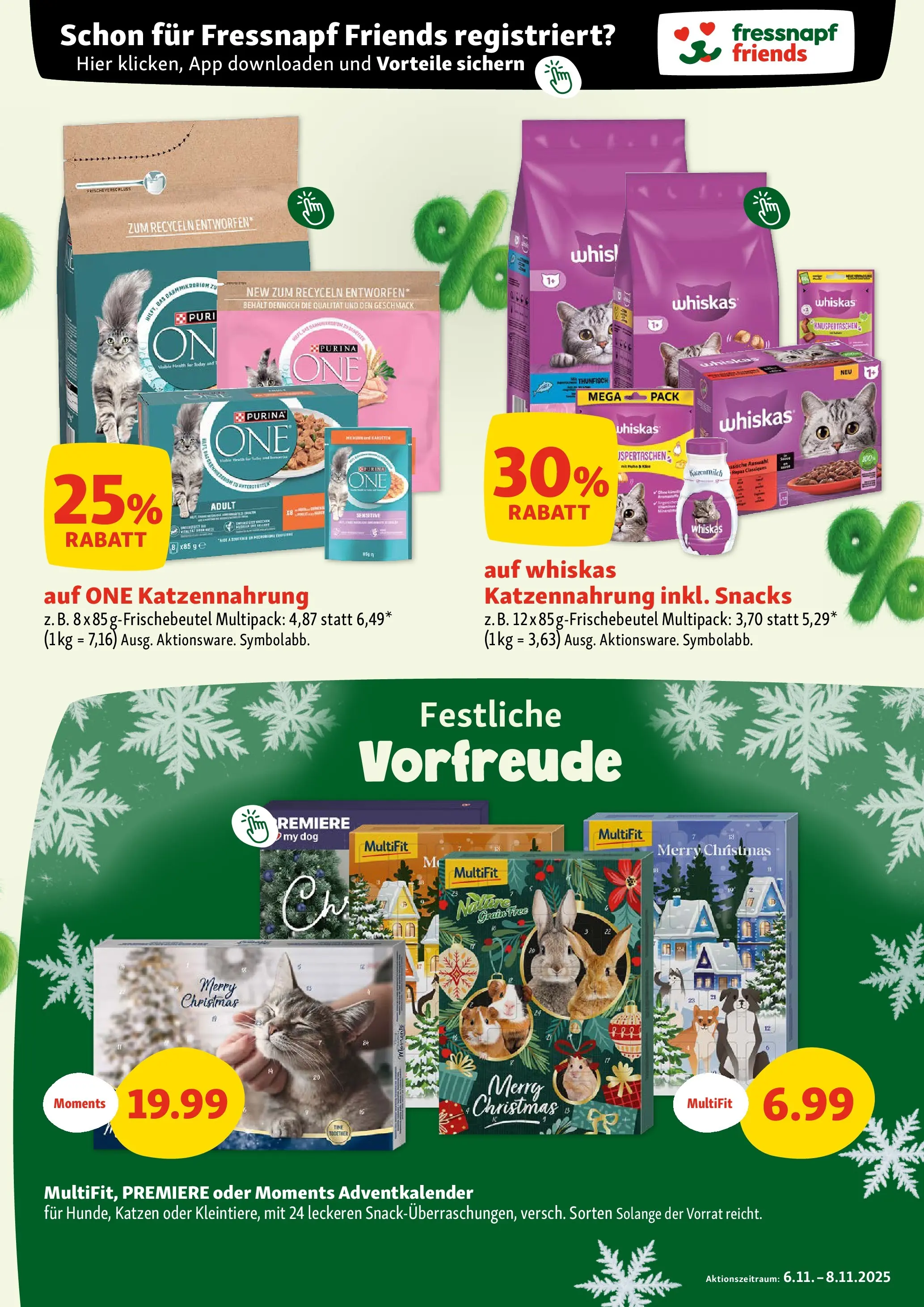 Fressnapf - Fressnapf Angebote 06.11. bis 08.11. von 05.11.2025 - Aktuelle Angebote | Seite: 7