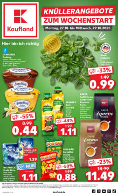 Kaufland prospekt Pfungstadt	 ab 26.10.2025 gültig