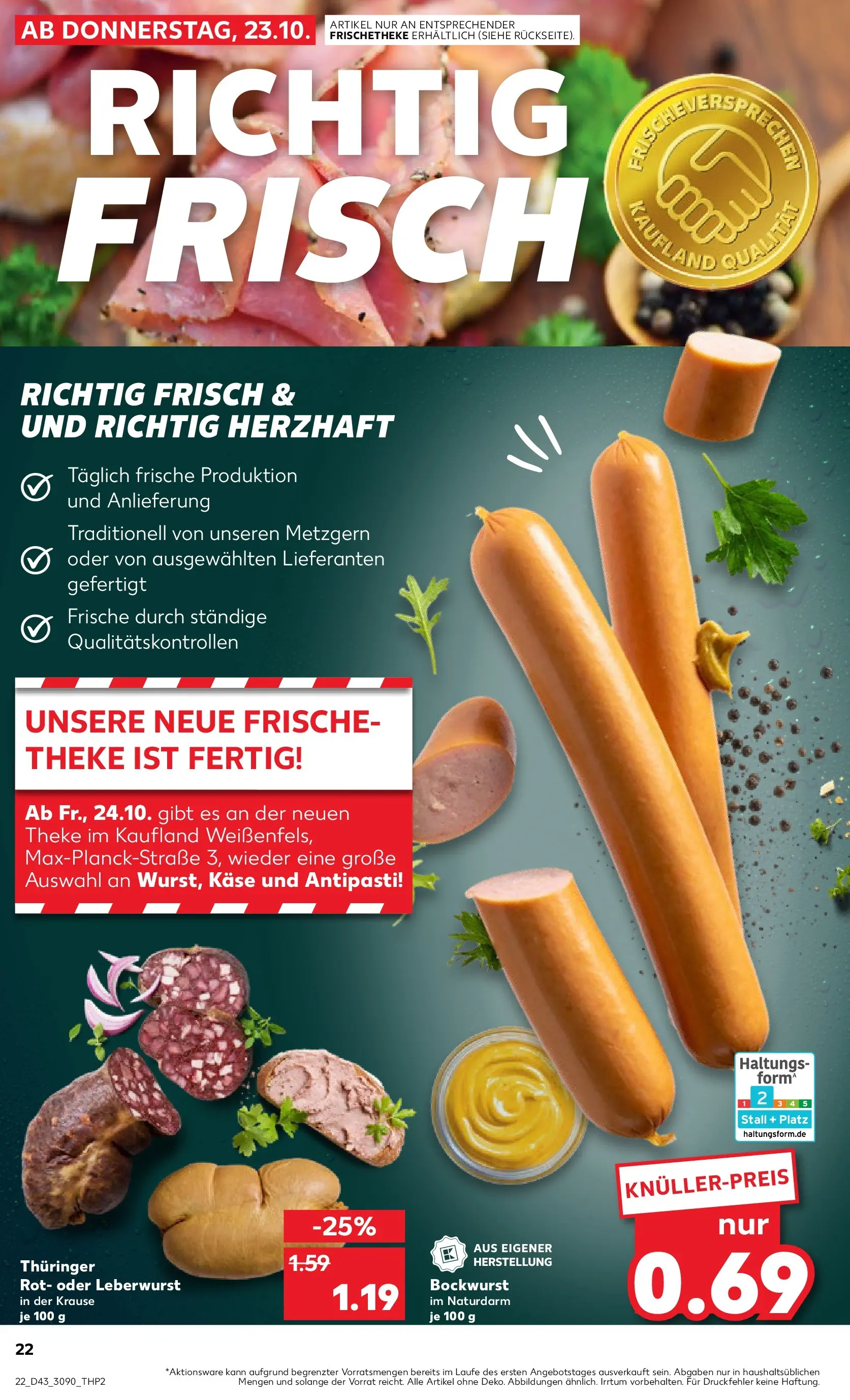 Prospekt Kaufland ab 26.10.2025 » Angebote Online zum Blättern | Seite: 22