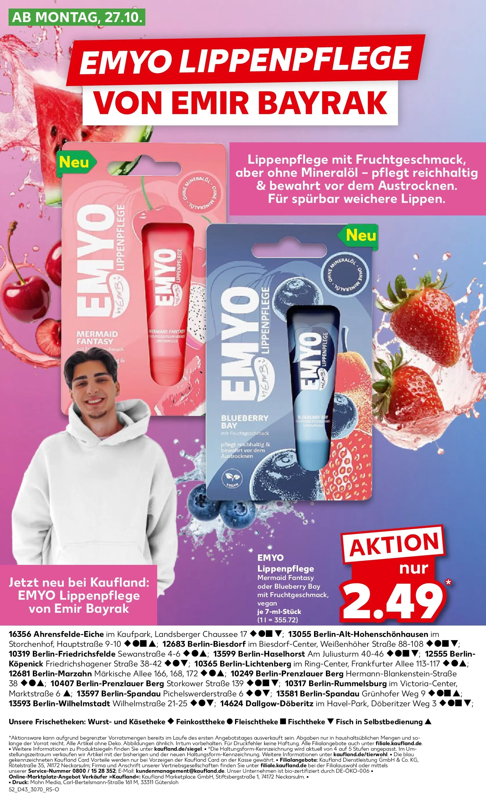 Prospekt Kaufland ab 26.10.2025 » Angebote Online zum Blättern | Seite: 52 | Produkte: Wurst