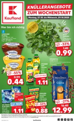 Kaufland prospekt Taucha	 ab 27.10.2025 gültig