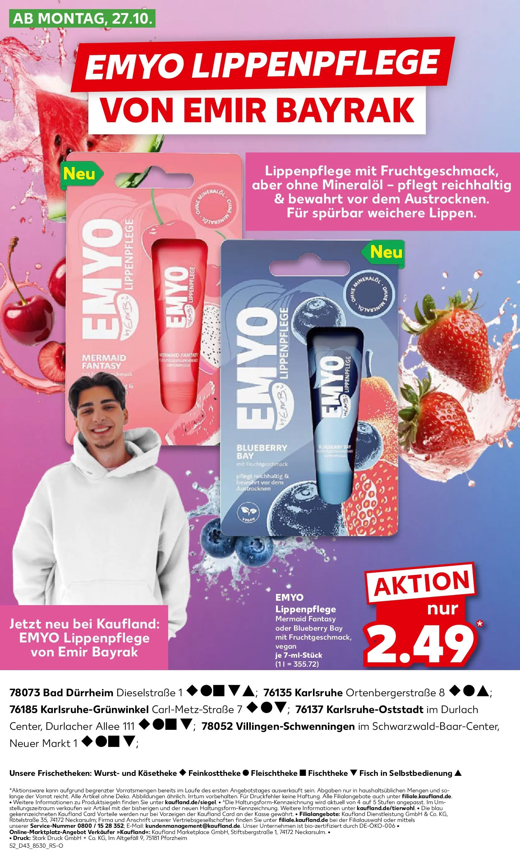 Prospekt Kaufland ab 26.10.2025 » Angebote Online zum Blättern | Seite: 52 | Produkte: Bad, Wurst