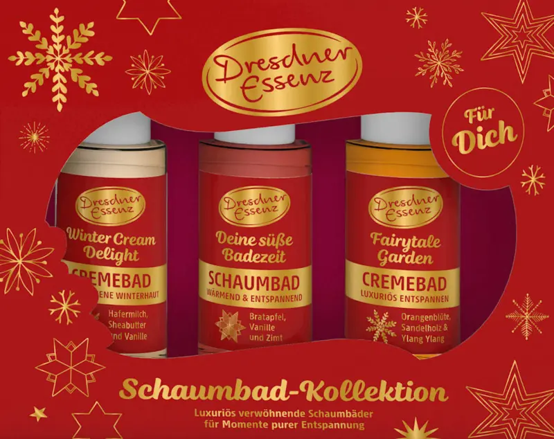 Dresdner Essenz Geschenkset Schaumbäder 3tlg
