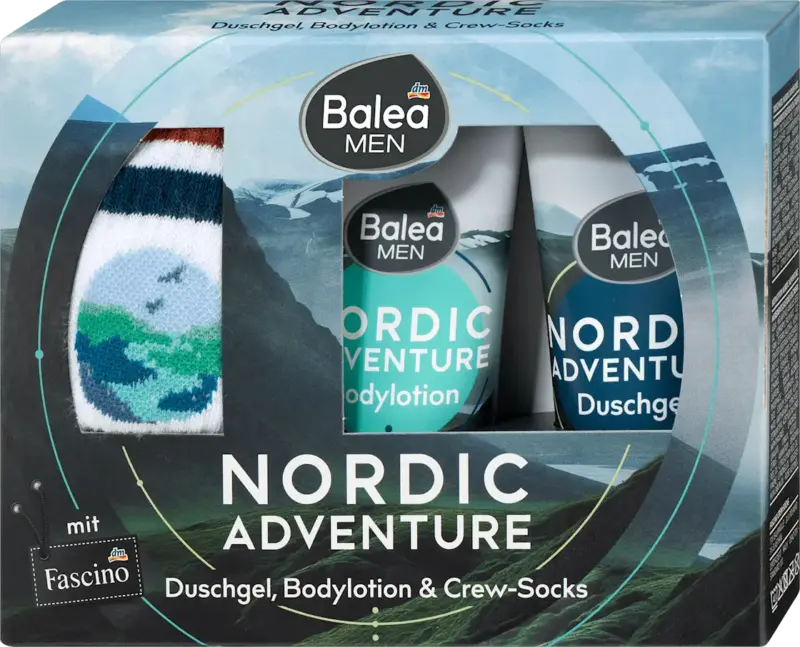 Balea MEN Geschenkset Nordic Adventure 3tlg