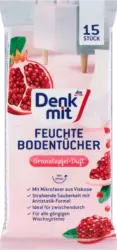 Denkmit Feuchte Bodentücher Granatapfel