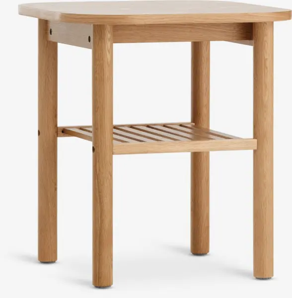 JYSK Măsuță cafea LYNGVIG 45x45 1 raft stejar natur