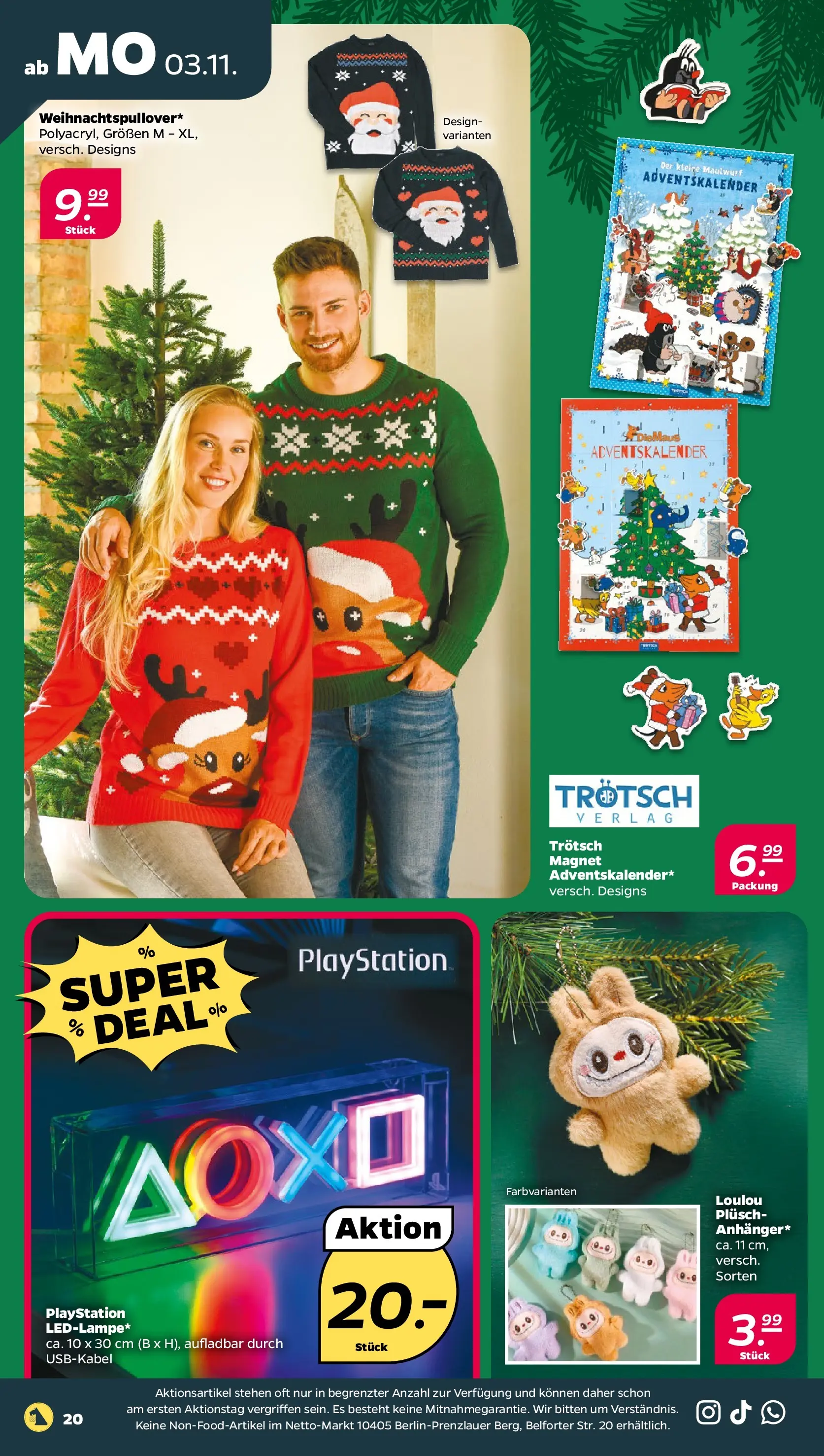 Netto Prospekt 	 ab 03.11.2025 → Angebote nächste Woche | Seite: 22 | Produkte: Playstation