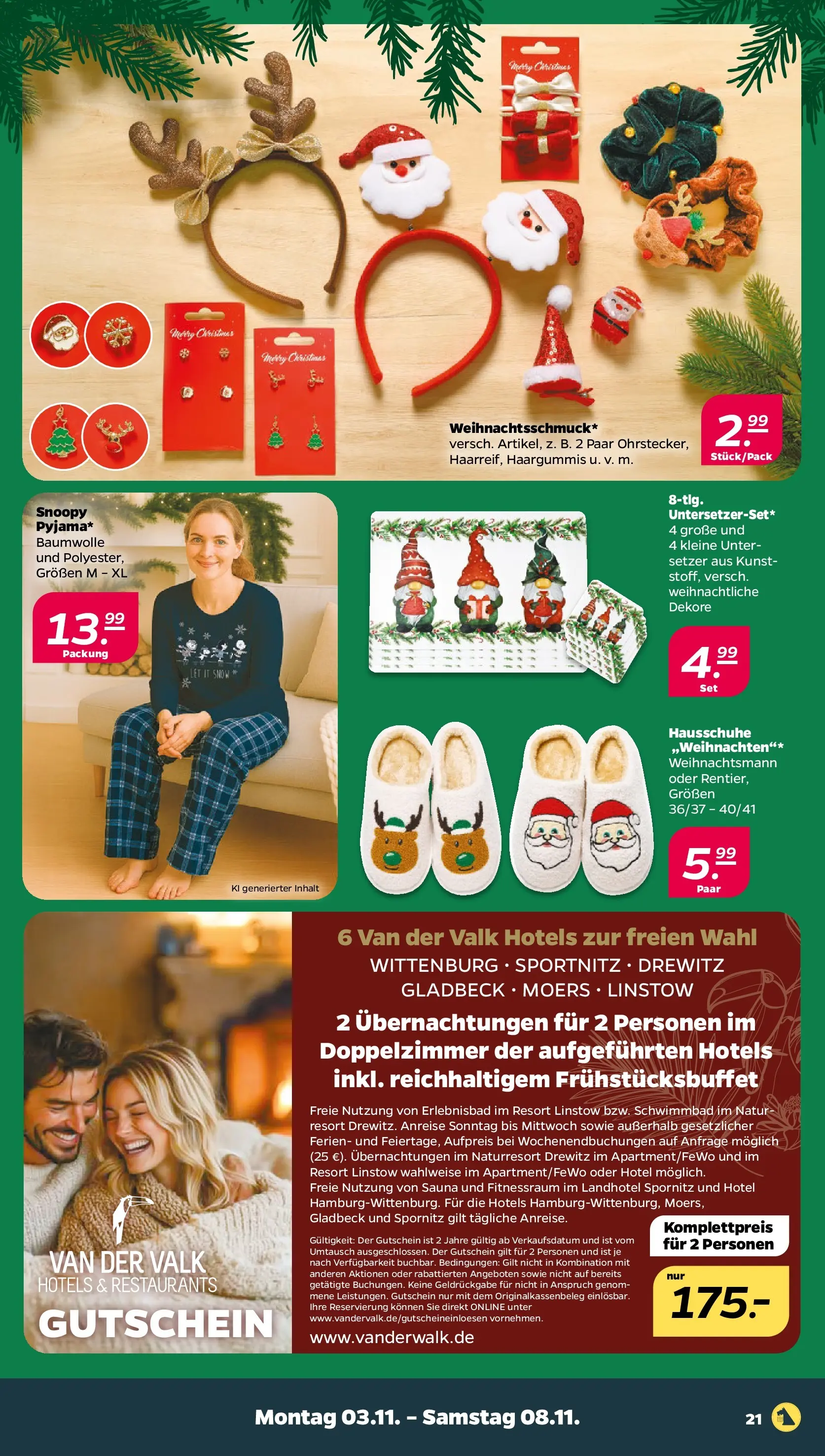 Netto Prospekt 	 ab 03.11.2025 → Angebote nächste Woche | Seite: 23 | Produkte: Hausschuhe