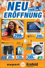 expert Handels GmbH West & Co. KG expert Krefeld: Neueröffnung - bis 08.11.2025