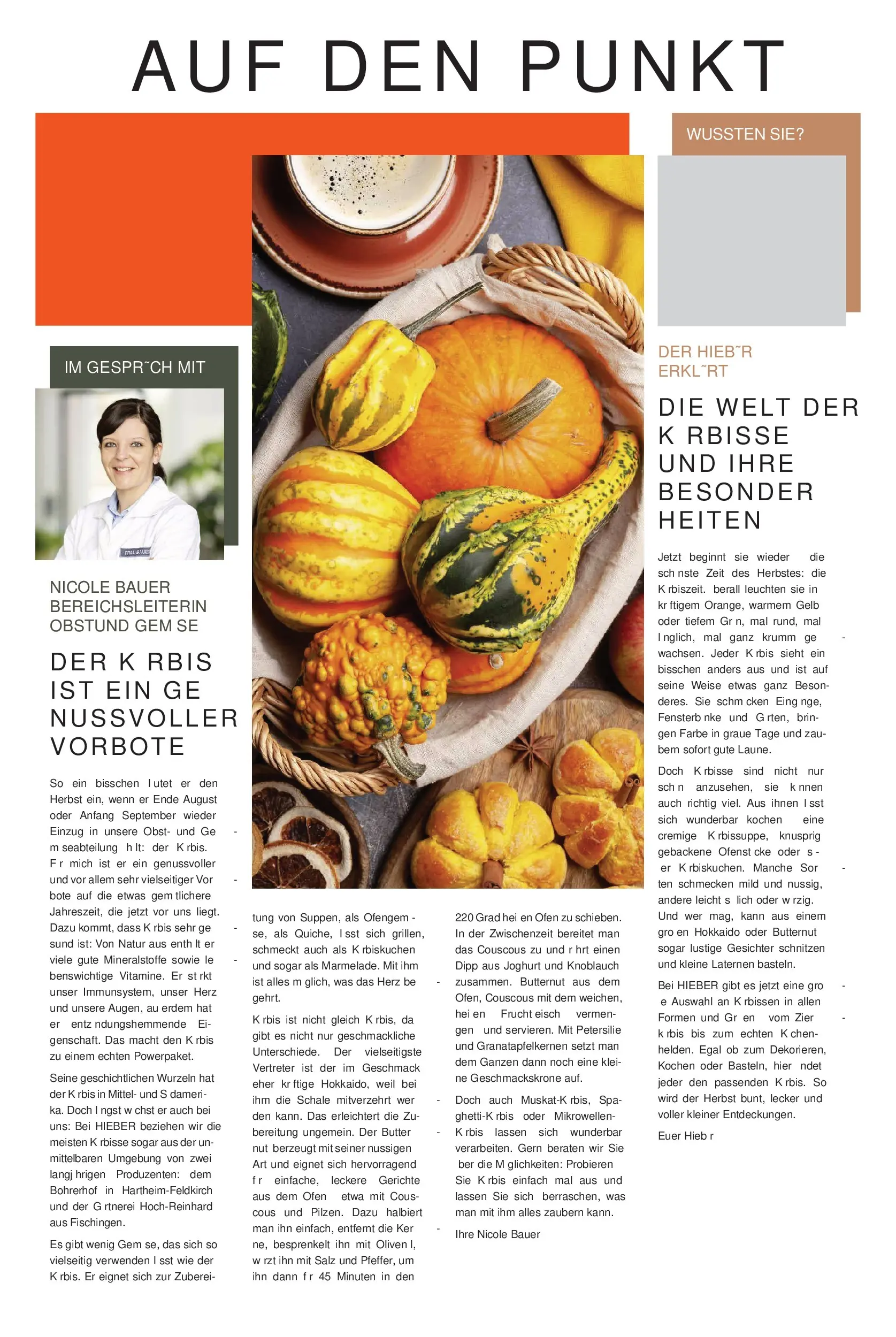 Entdecke - Hieber's Frischecenter: Meine Woche (ab 26.10.2025) zum Blättern | Seite: 3 | Produkte: Ofen, Butter, Joghurt, Knoblauch