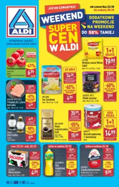 Pogląd oferty "Aldi Gazetka - Okazje na weekend" - ważna od 23.10.2025