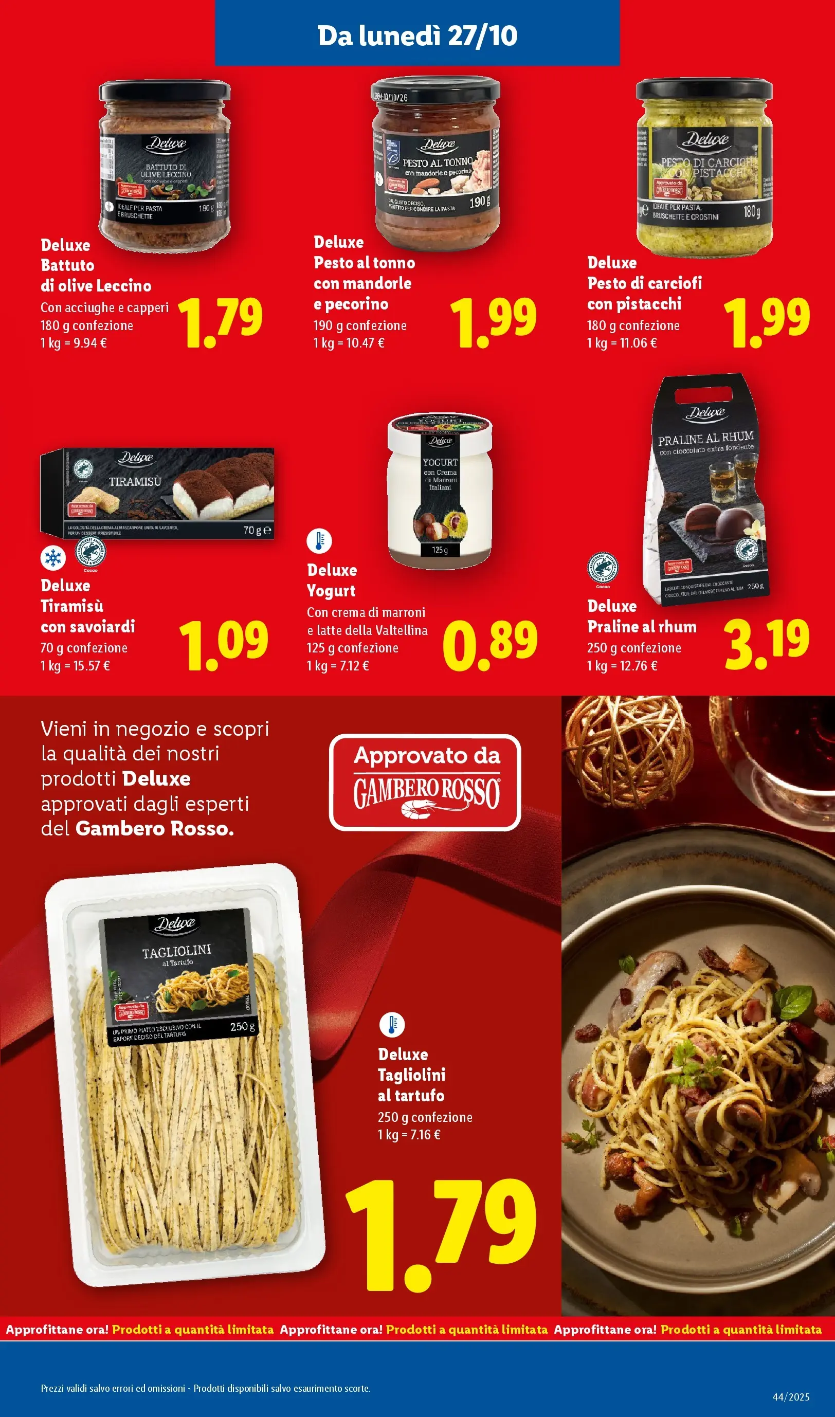 LIDL volantino della prossima settimana dal ﻿26/10/2025﻿ 📣 | Pagina: 7 | Prodotti: Cioccolato, Latte, Acciughe, Mascarpone