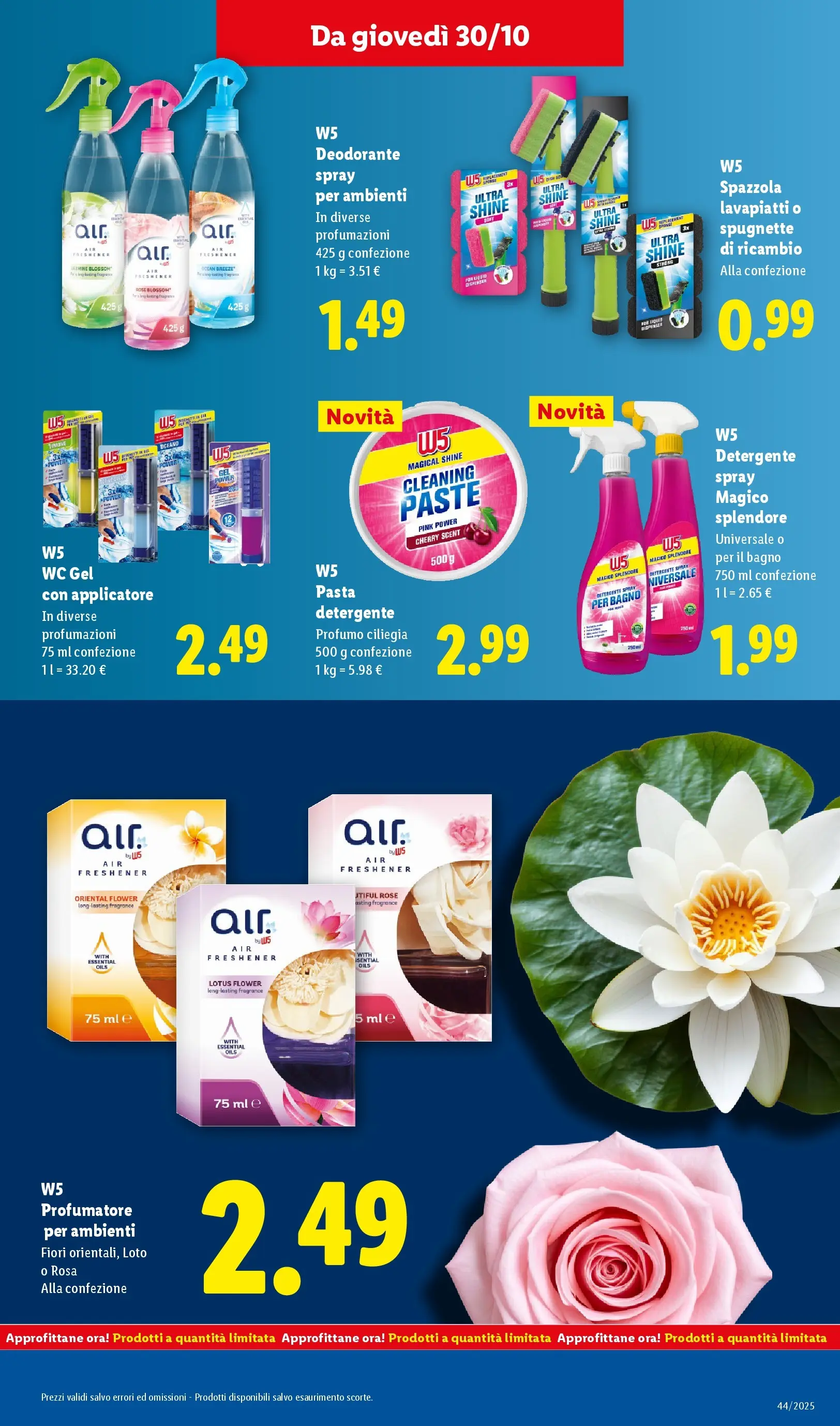 LIDL volantino della prossima settimana dal ﻿26/10/2025﻿ 📣 | Pagina: 31 | Prodotti: Spazzola, Detergente, Bagno, Profumo