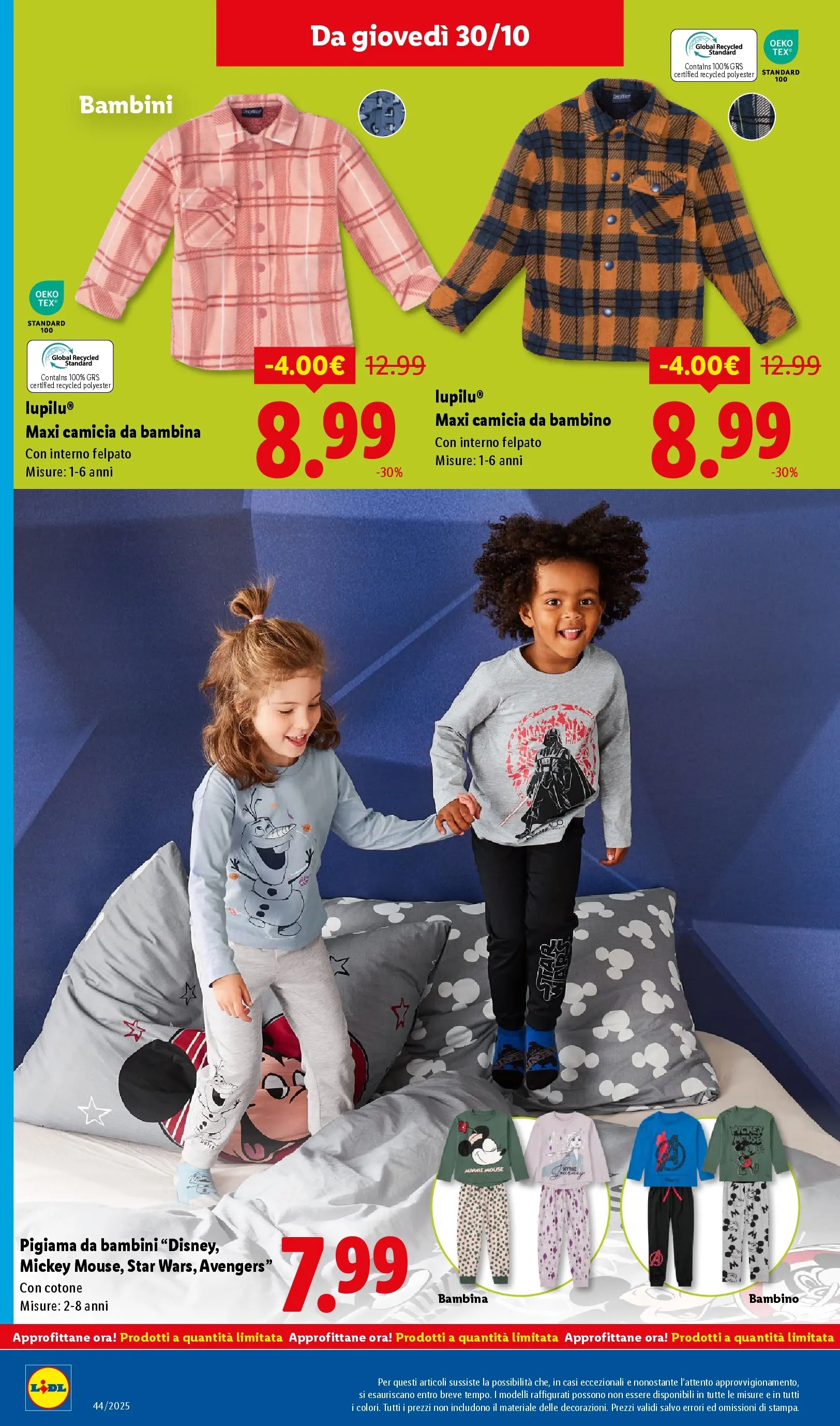 LIDL volantino della prossima settimana dal ﻿26/10/2025﻿ 📣 | Pagina: 50 | Prodotti: Camicia, Pigiama, Mouse
