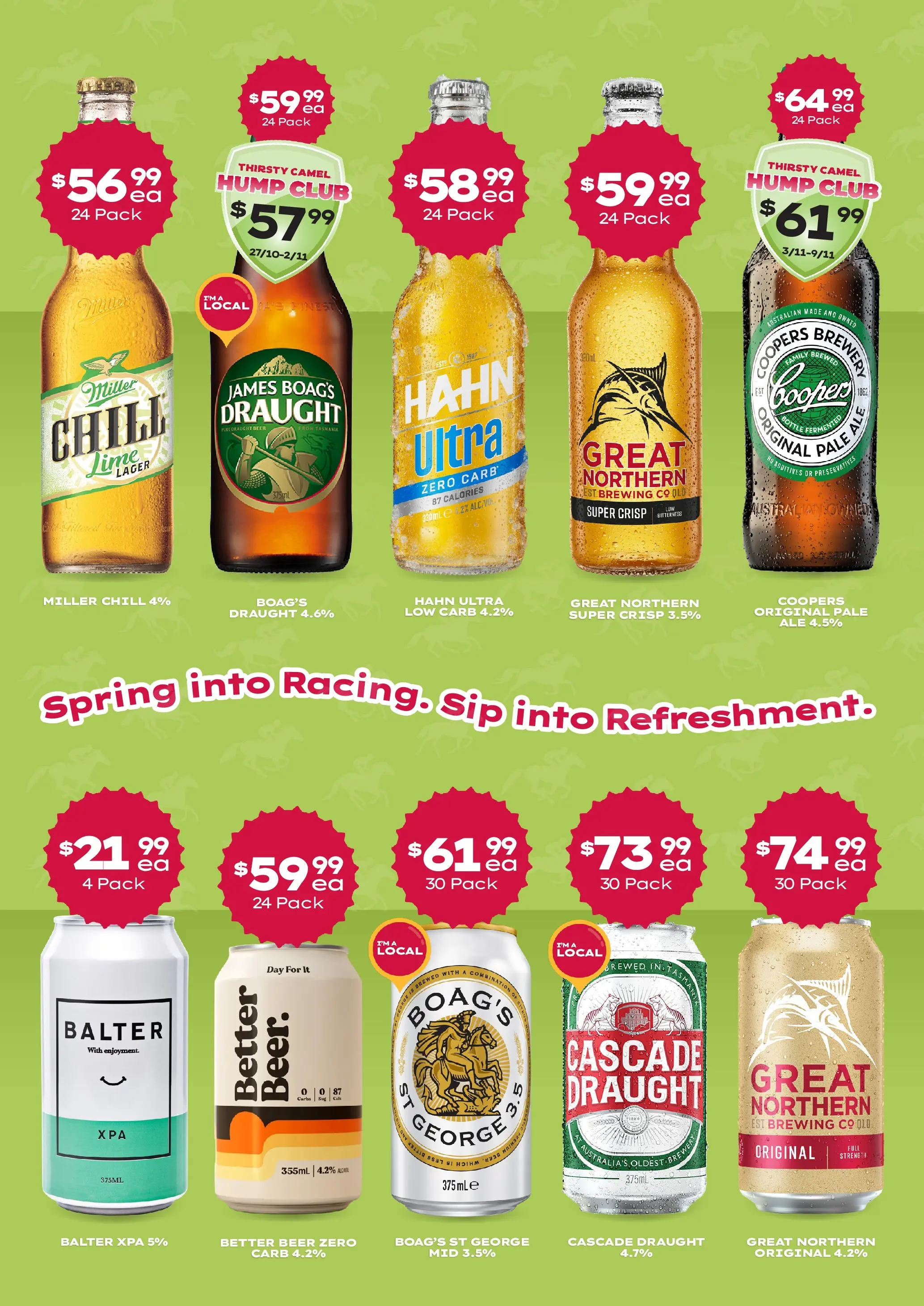 Local offers - Don’t miss these Unseriously Good Deals! - 26/10/2025 > weekly / monthly specials | Page: 3 | Products: Beer